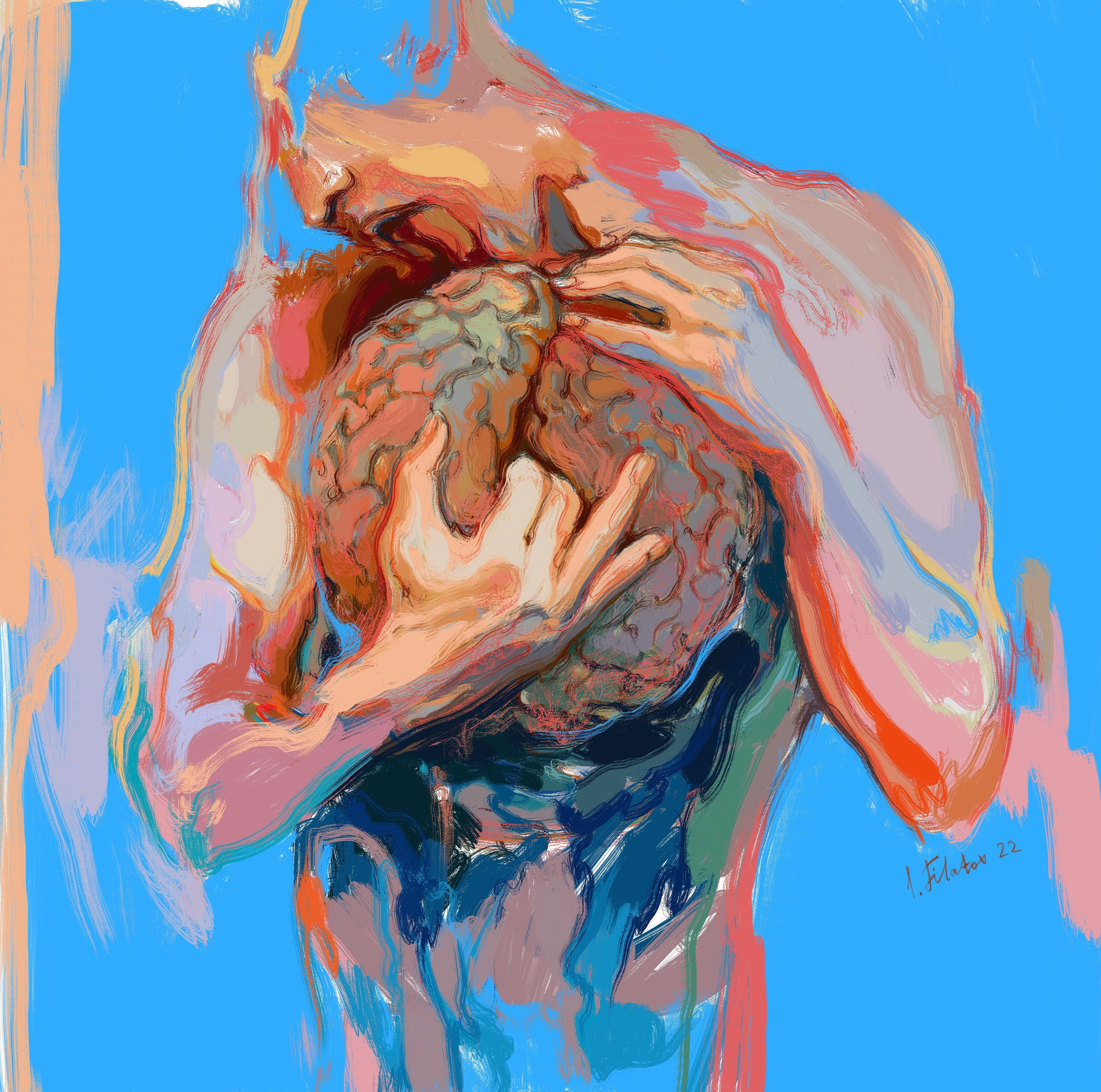 Series MIND GAME. Visual artist Ilia Filatov