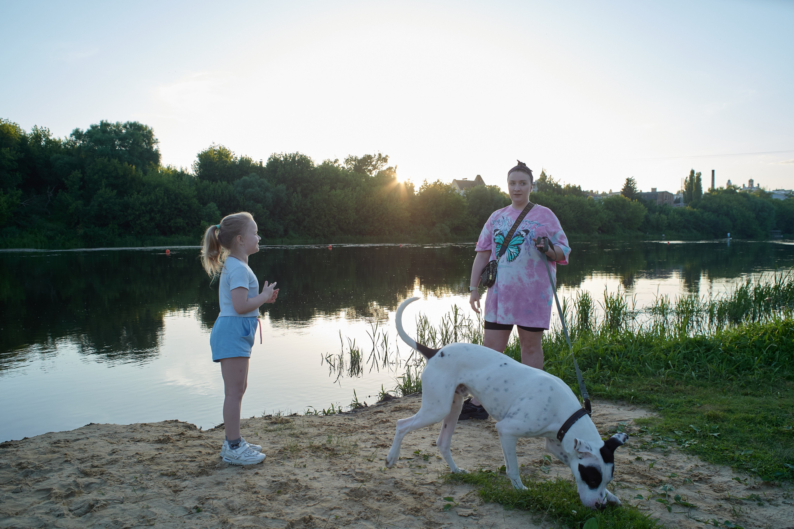 Пляж в Ельце