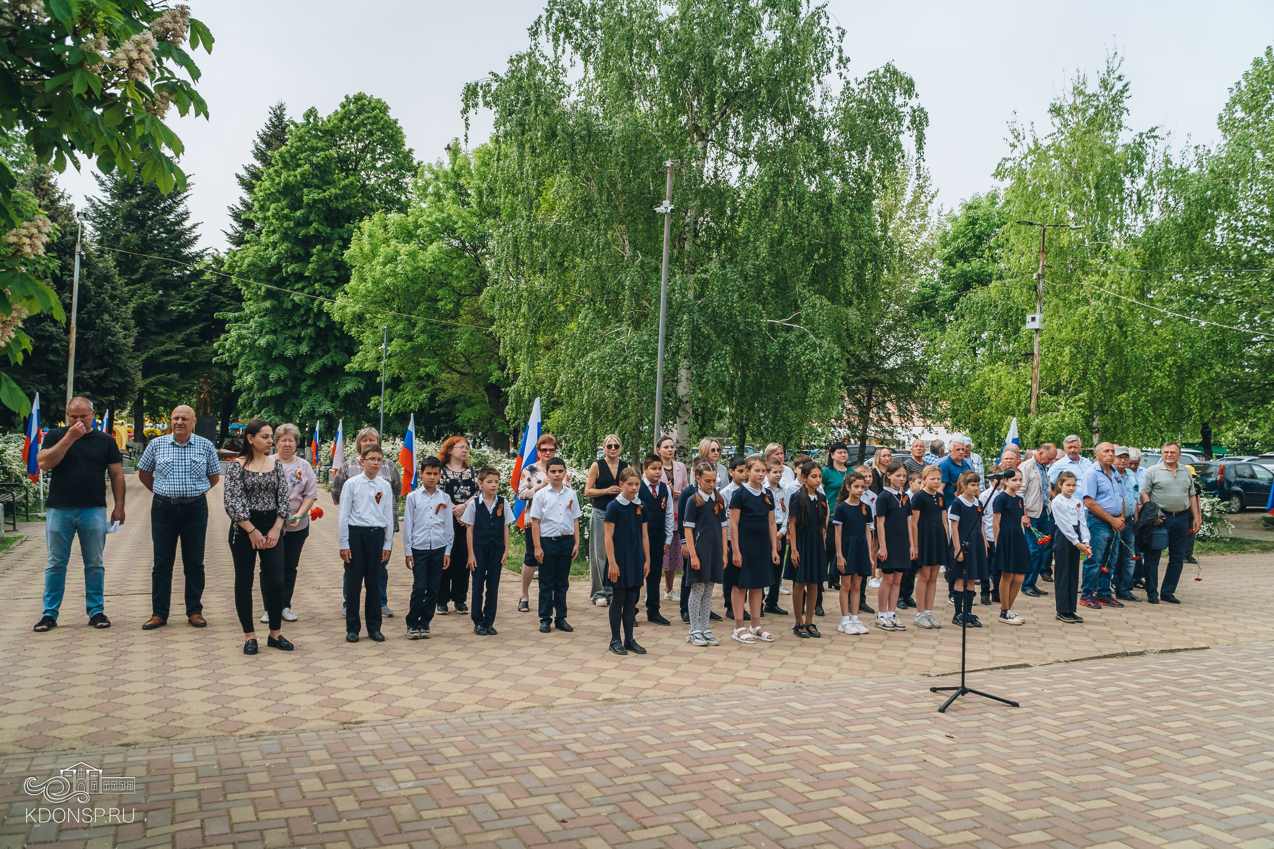 Память о Чернобыле. Новотитаровский Дом культуры