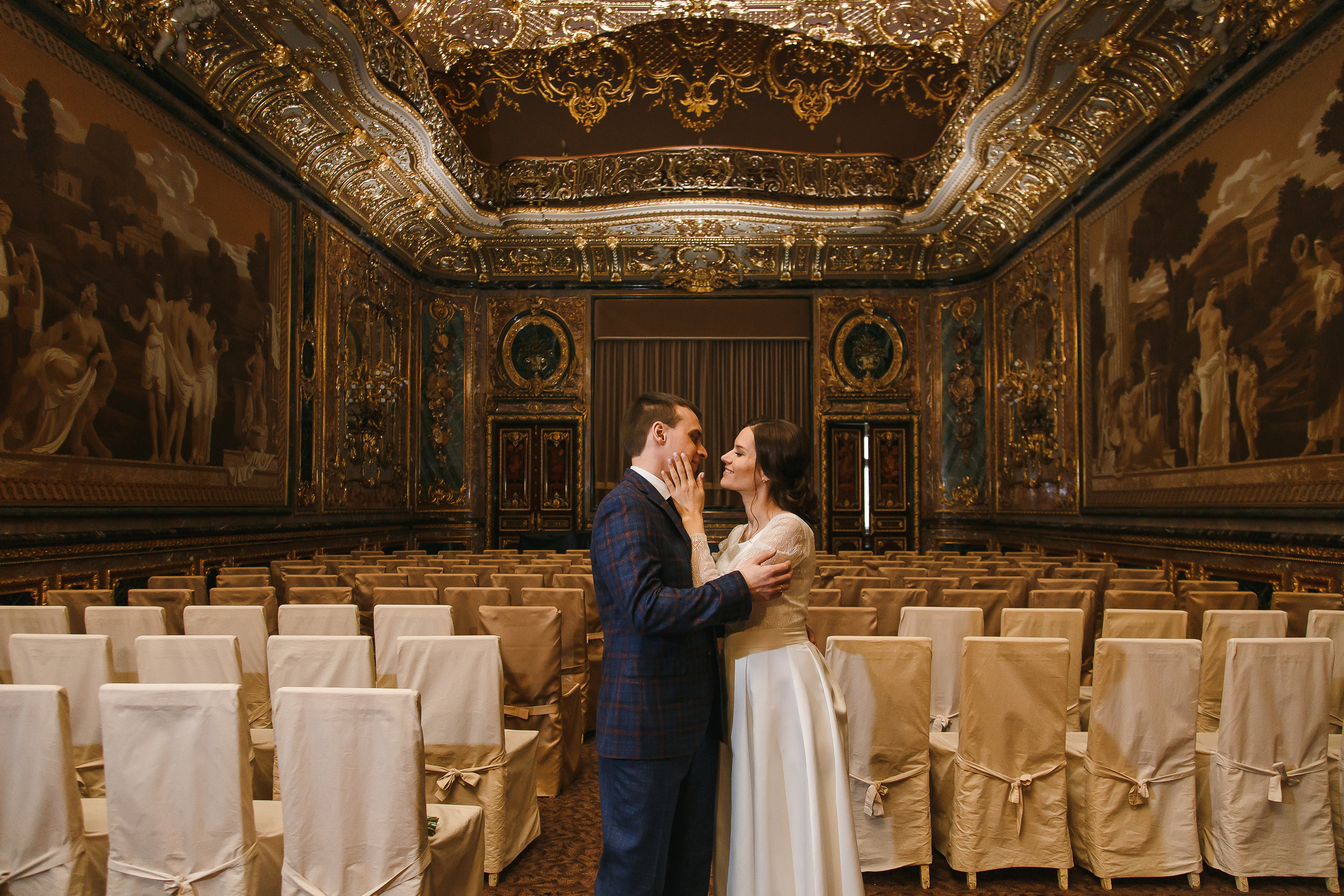 Фотосессия для Лидии и Виктора в Доме архитектора