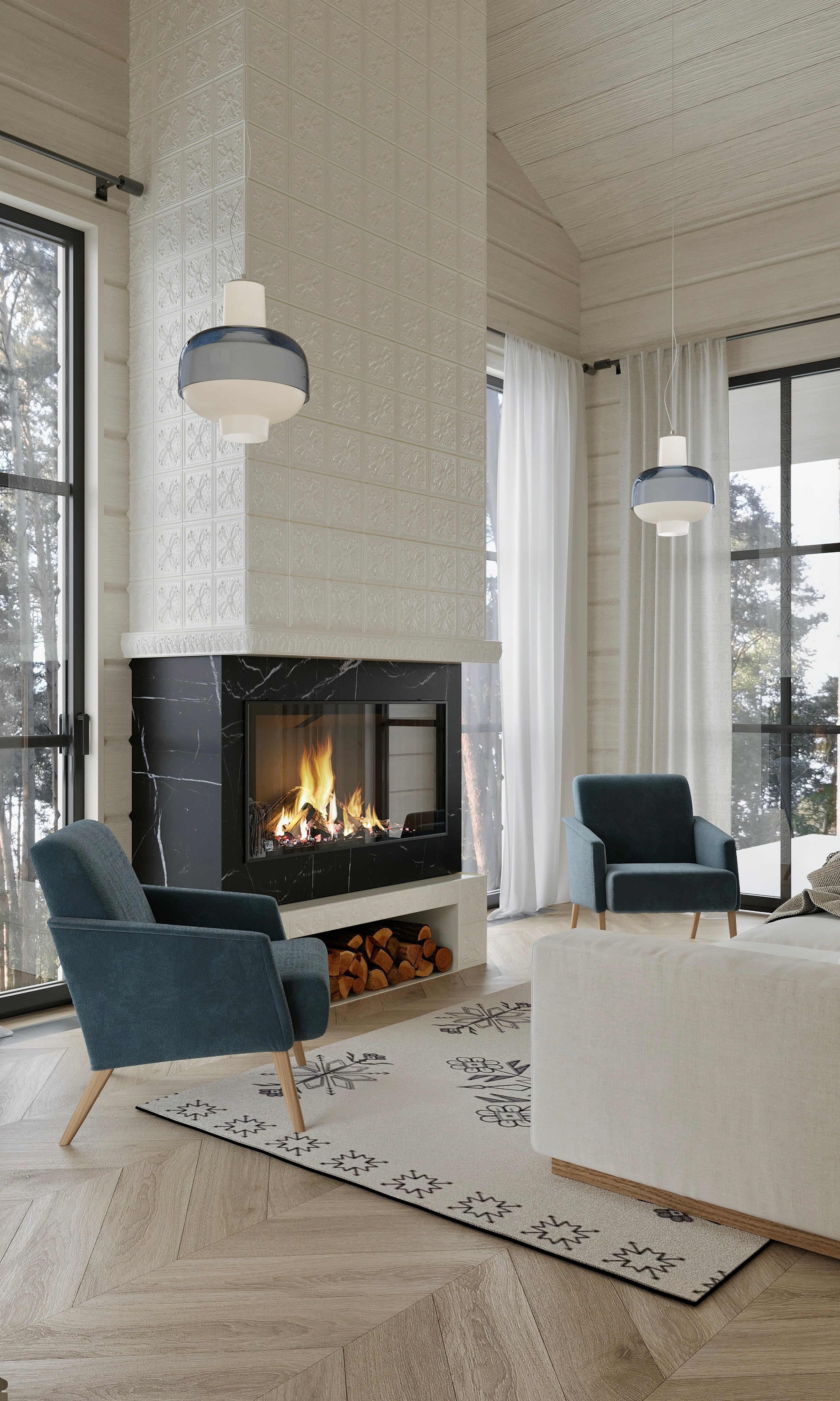 Демидково. 3D Визуализация интерьера