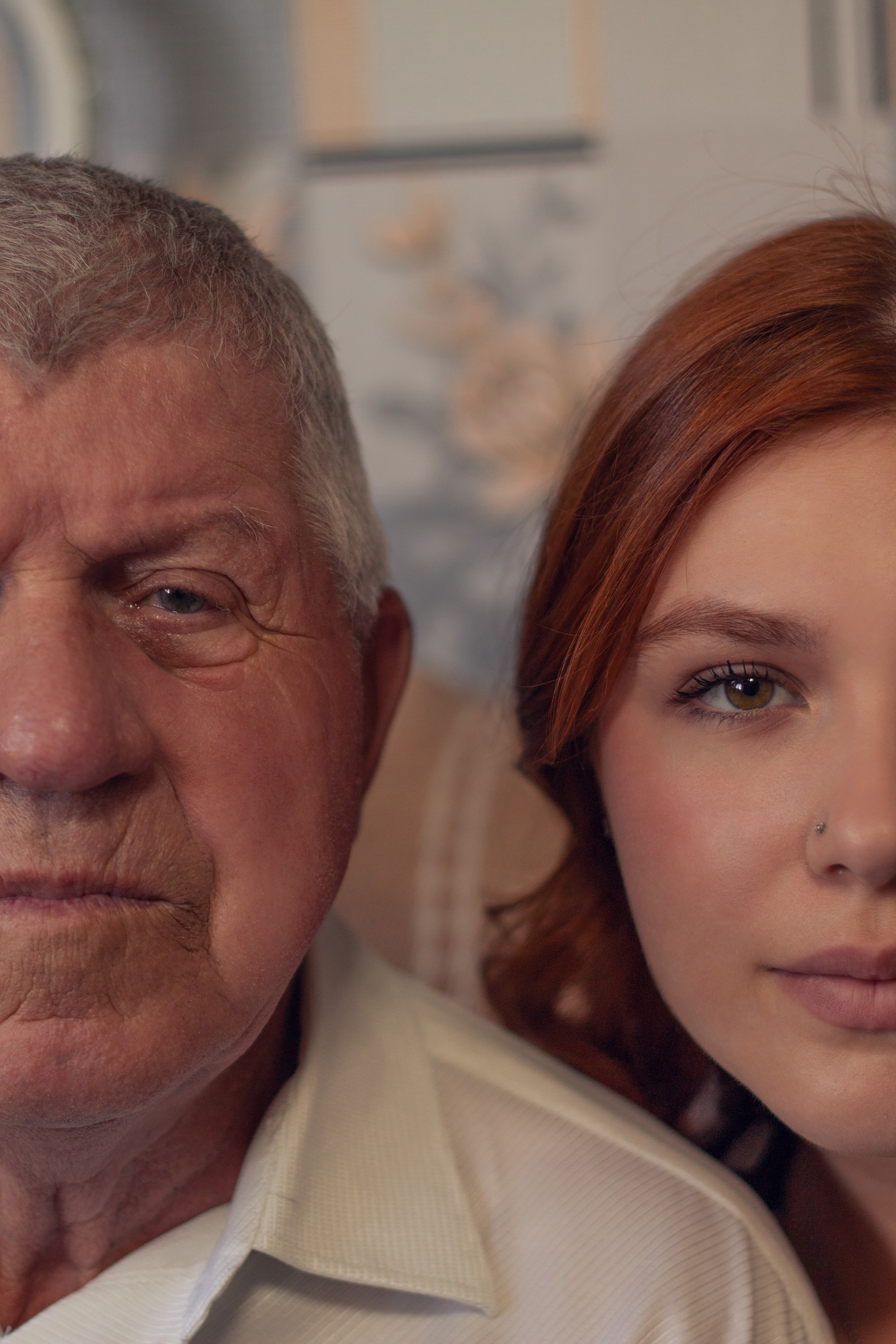 Дедушка и внучка. Свадебный и семейный фотограф Бологое Тверь — Ninel