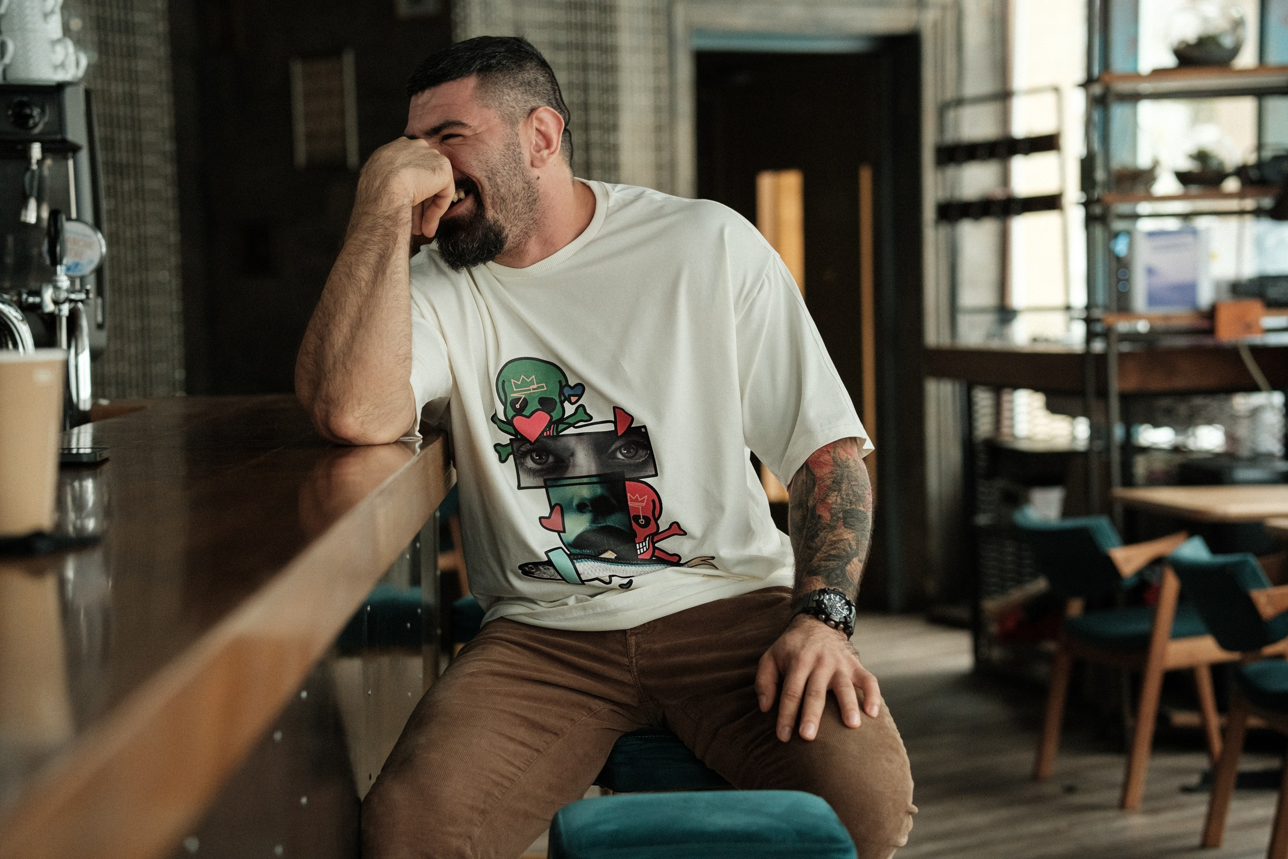 Съёмка для бренда zapekanka. Markovichtattoo - Сергей Маркович