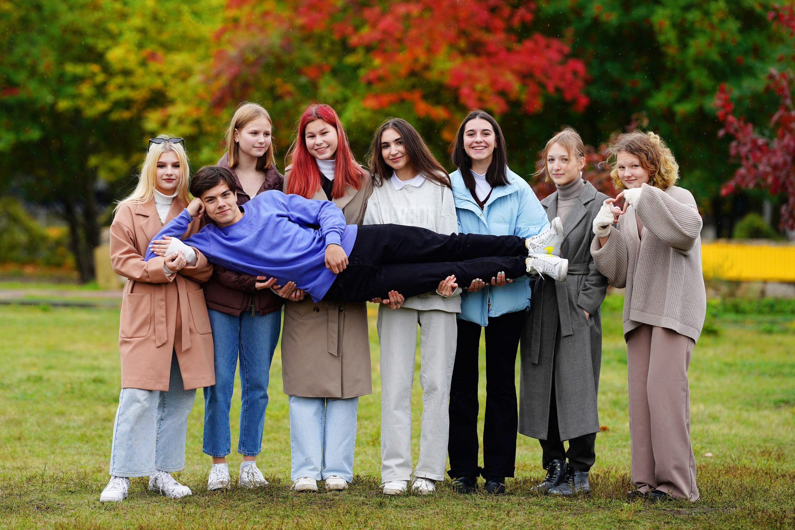 Осень 9,11 класс. Фотограф Герман