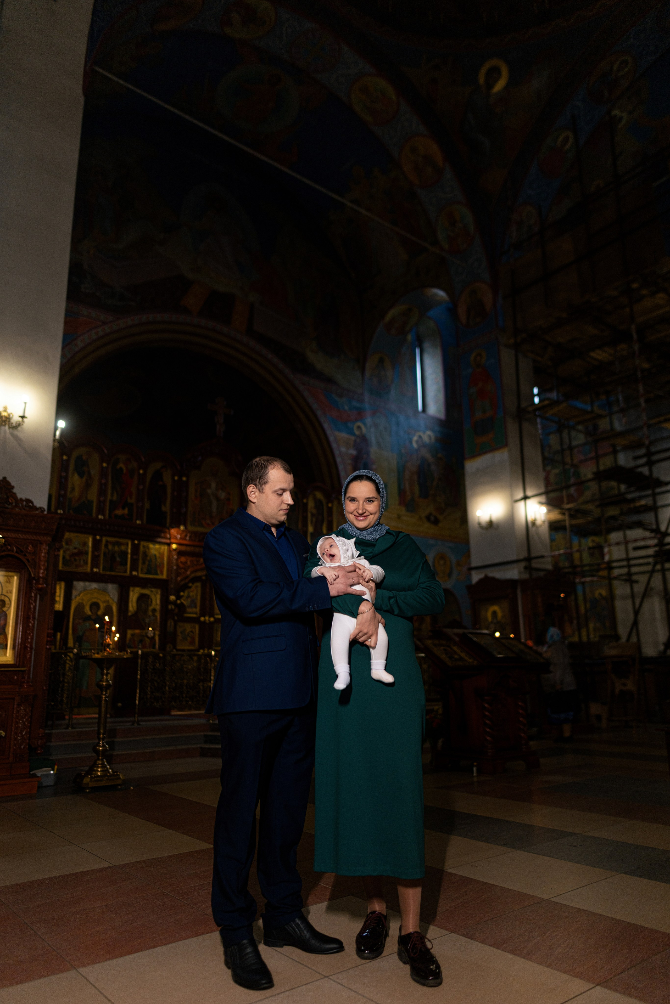 Крещение Алины. Дмитрий Шульгин, портретный фотограф в Воронеже
