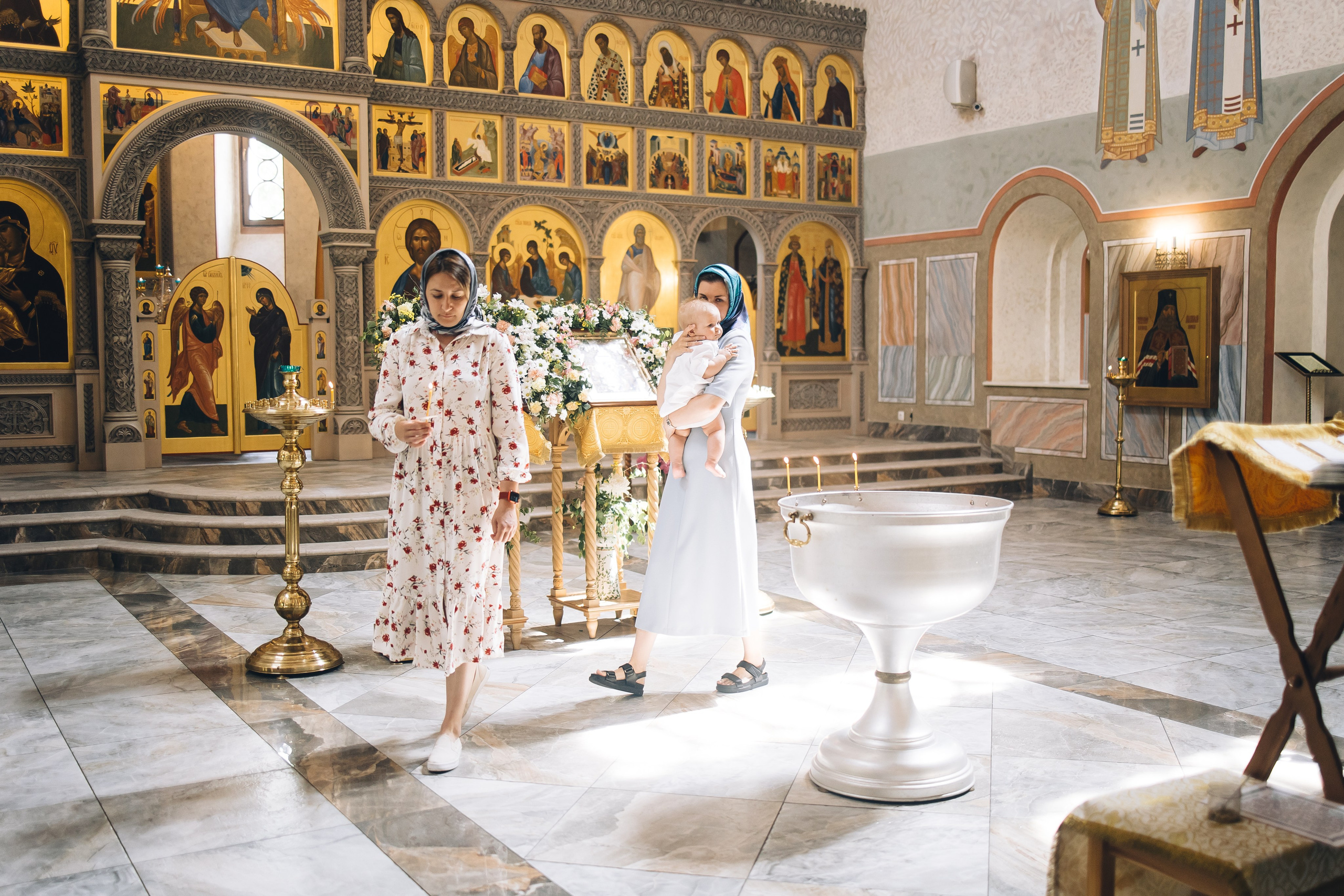 Крещение, Москва. Анна Атаян Фотограф