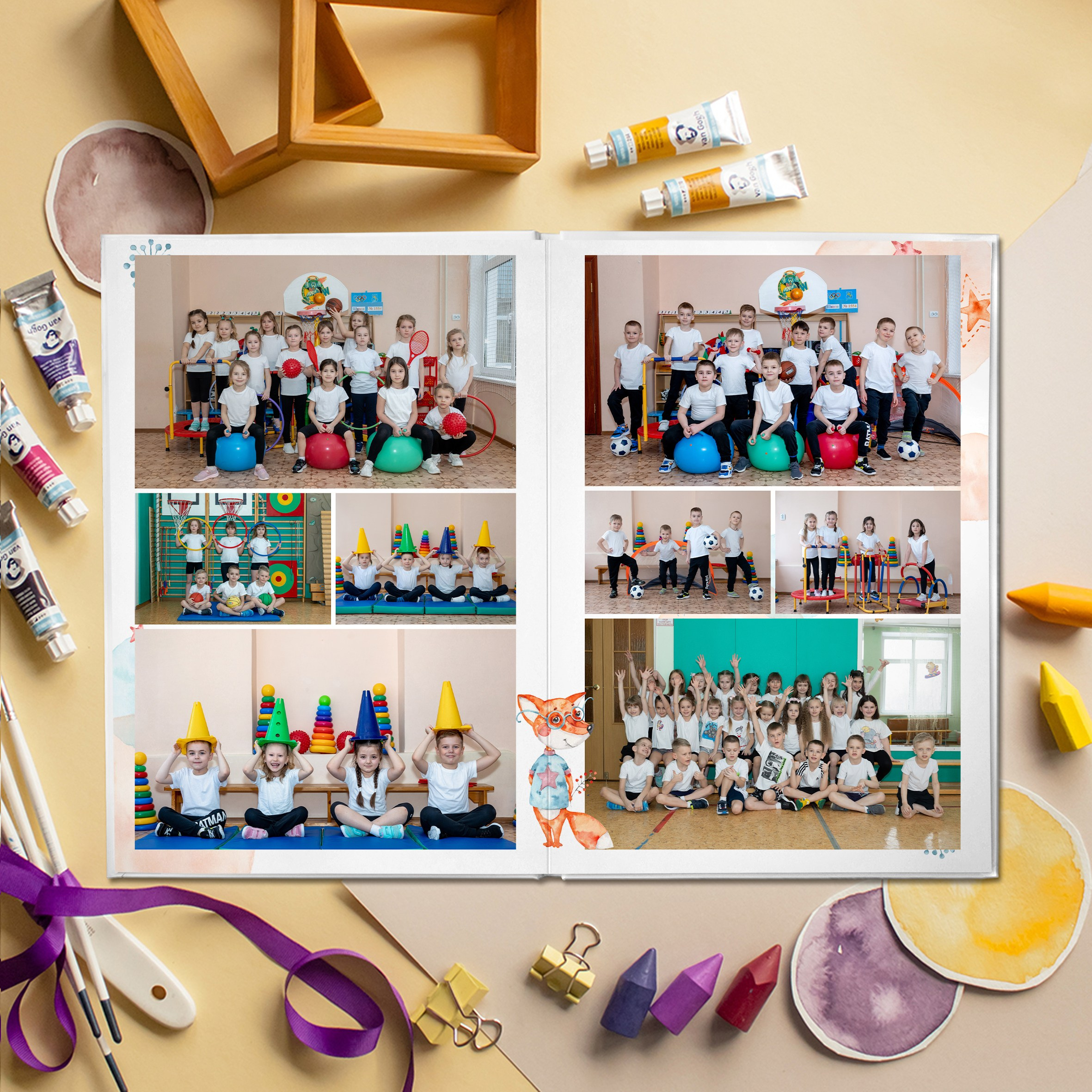 Выпускной альбом для детского сада. Выпускные альбомы Москва Московская область Ирина Чугайнова