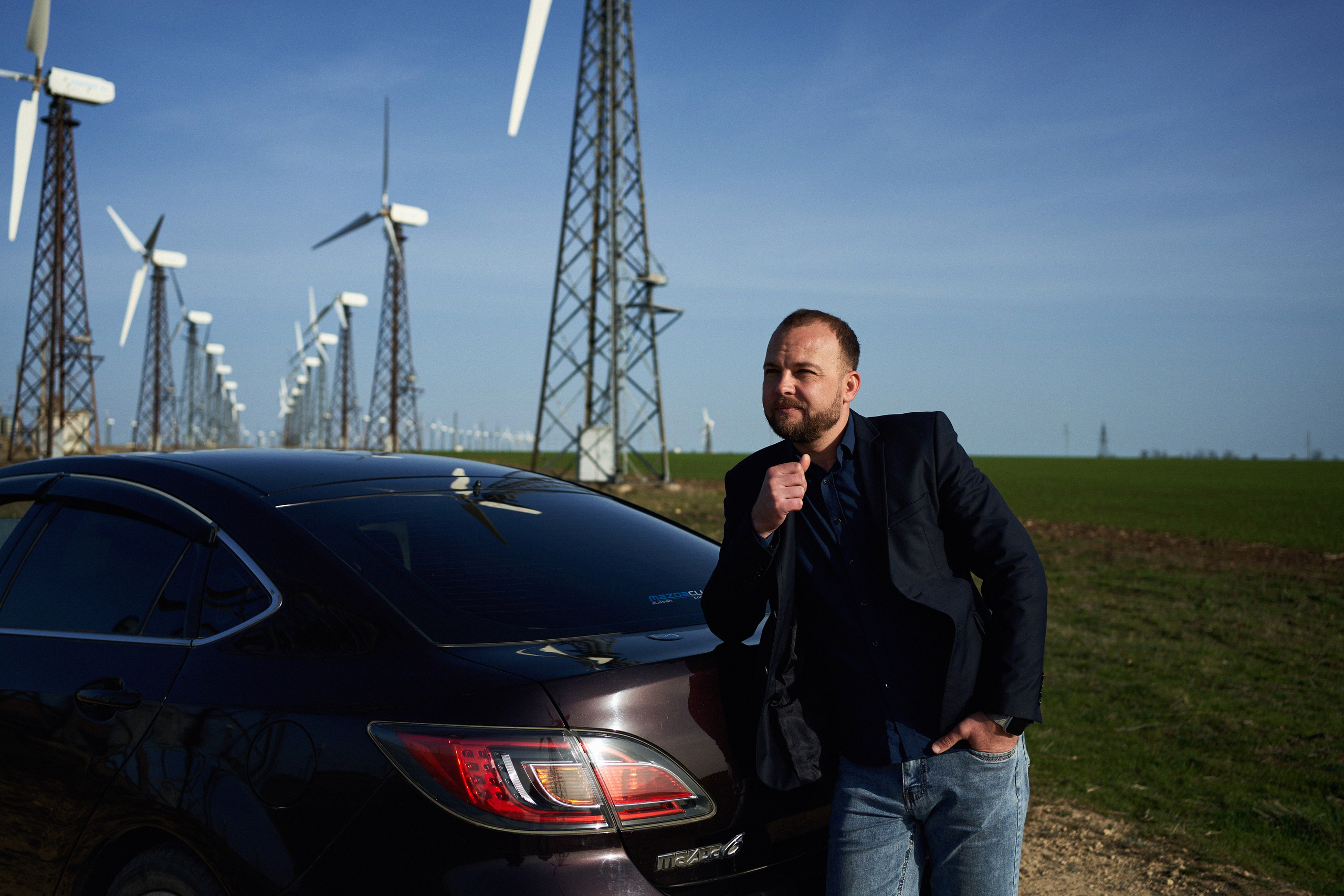 Мужская фотосессия в поле. Фотограф Зайцева Надежда. Фотосессия в Евпатории.