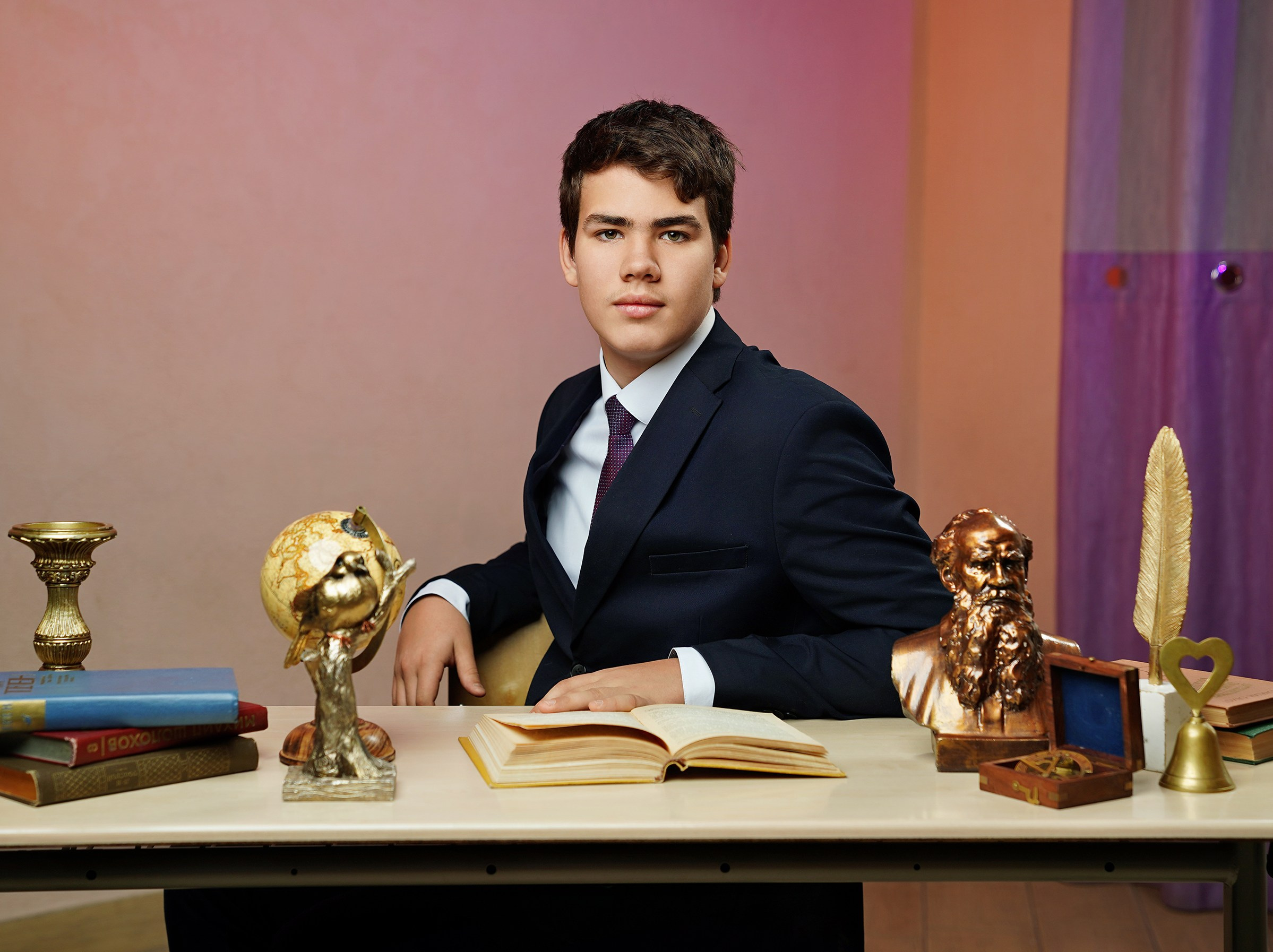 Виньетка + портреты. GOTRA — выпускные альбомы в Тюмени