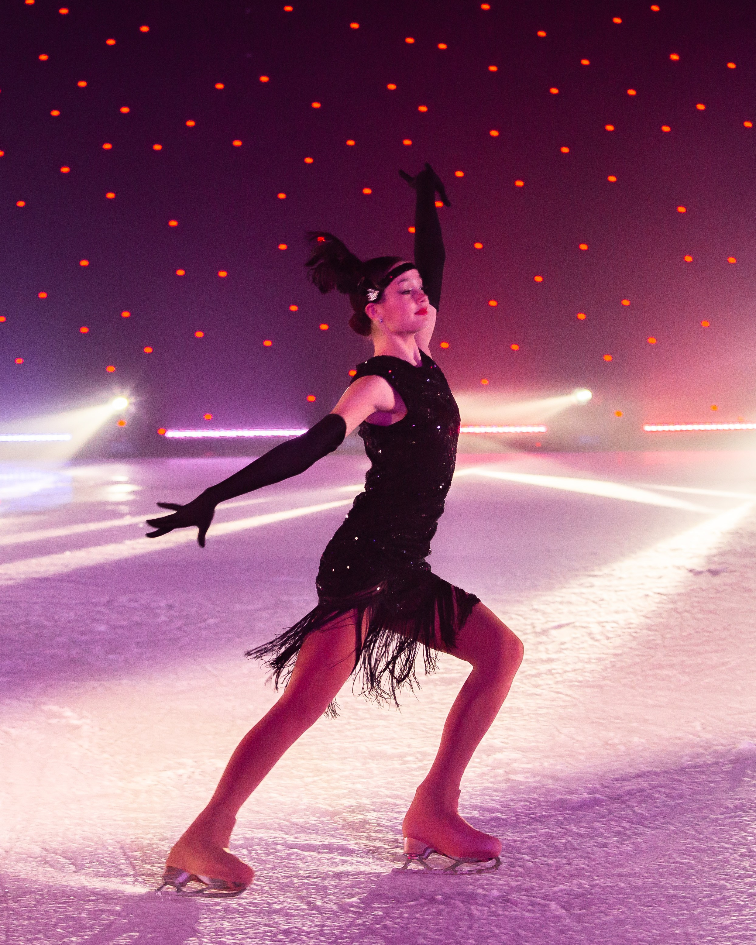 Отчетный концерт. Театр на льду АЛЕКО. Репортажный фотограф в Москве