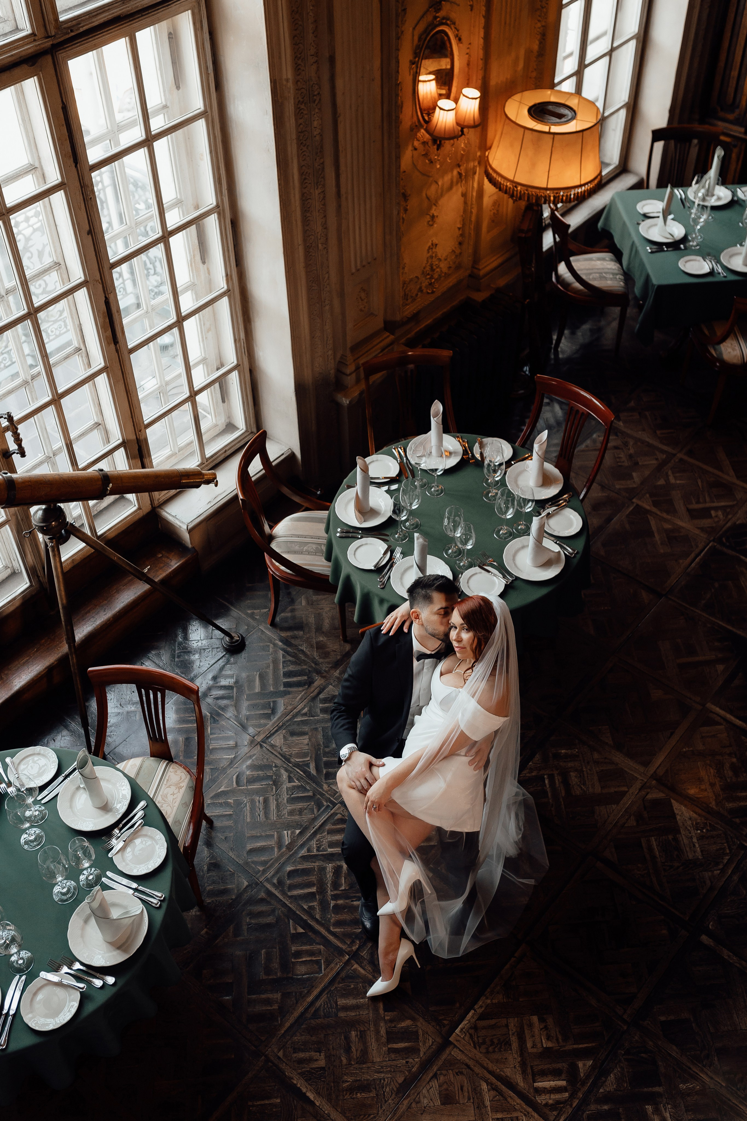 Камерная свадьба в ресторане «Кафе Пушкинъ»