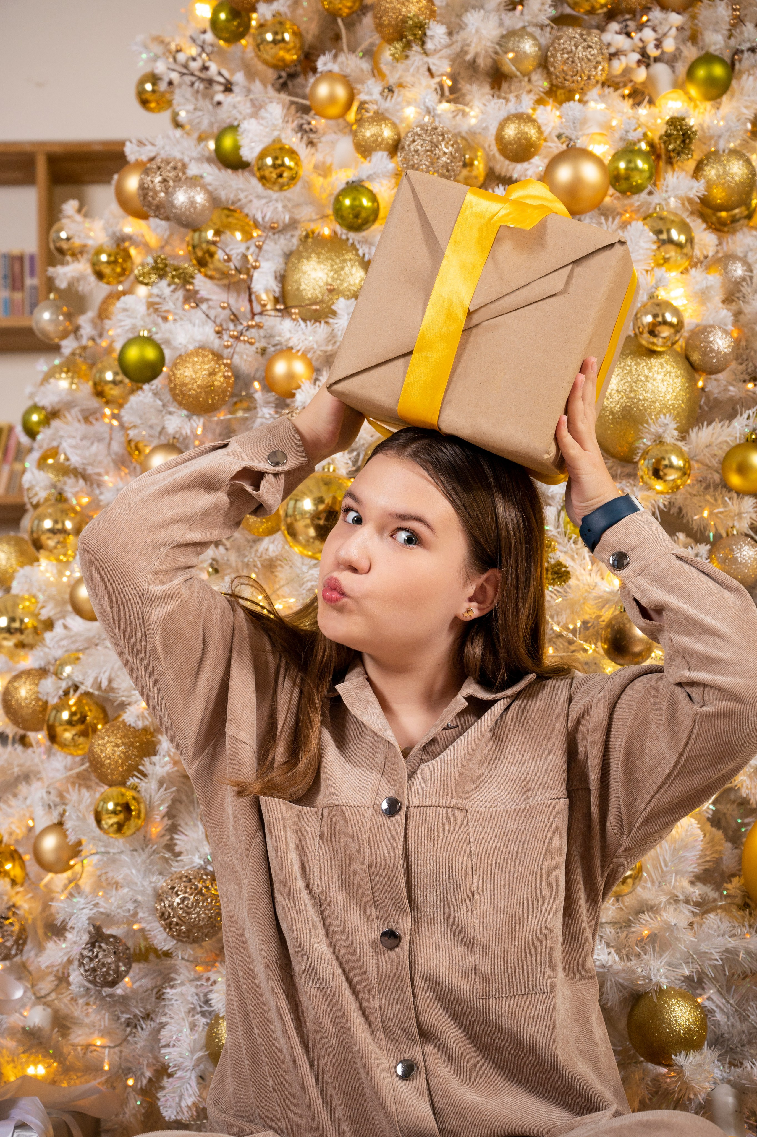 Для Анны новогодняя история. Семейный и детский фотограф в детских садах и школах