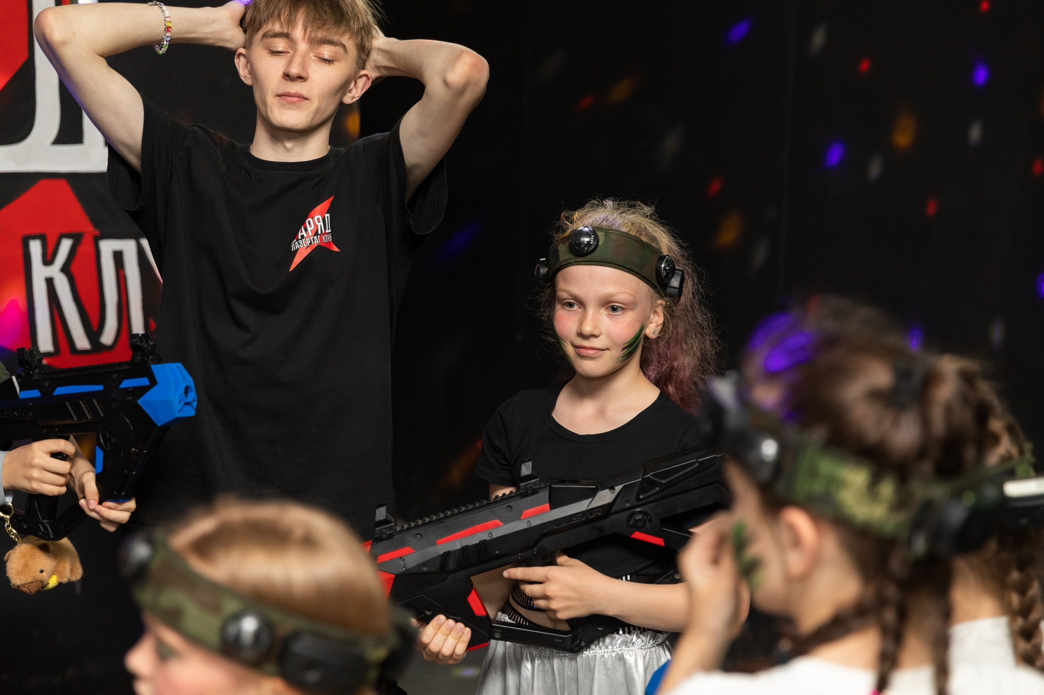 Платону 8 лет, лазертаг Zаряд. Фотограф Татьяна Генева
