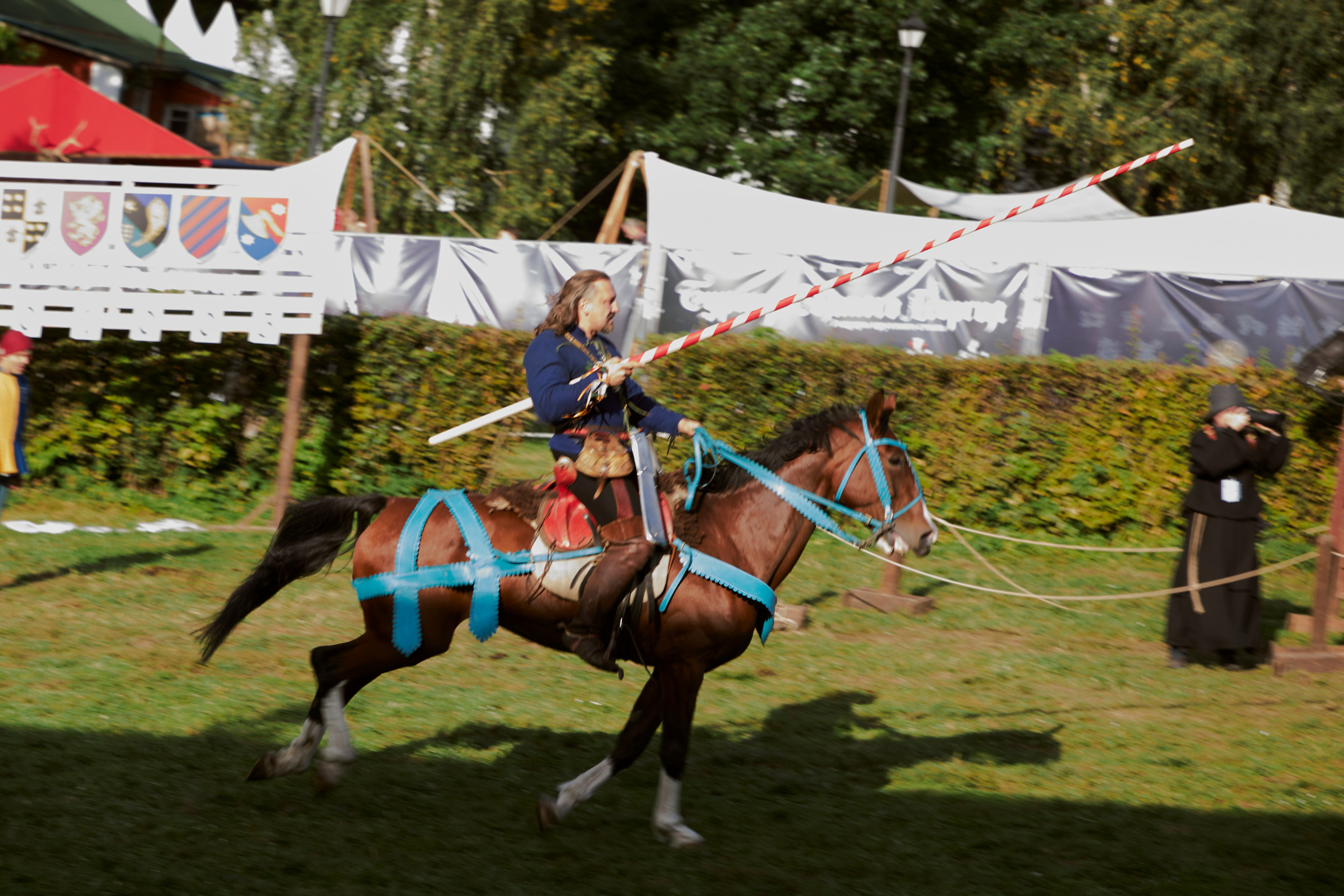 Рыцарский турнир в Москве. Анна Потявина. Фотограф Москва