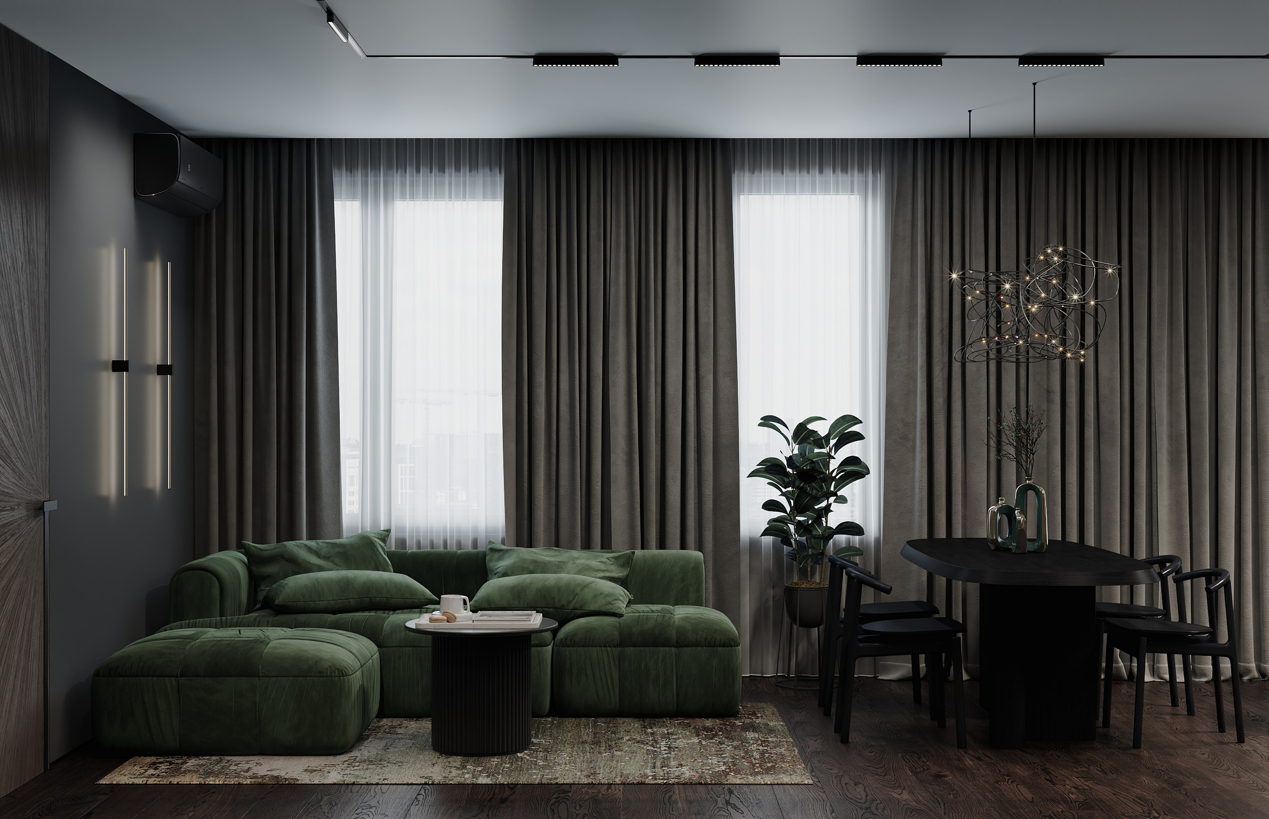 Портфолио. Модерн Муф: студия интерьерного дизайна