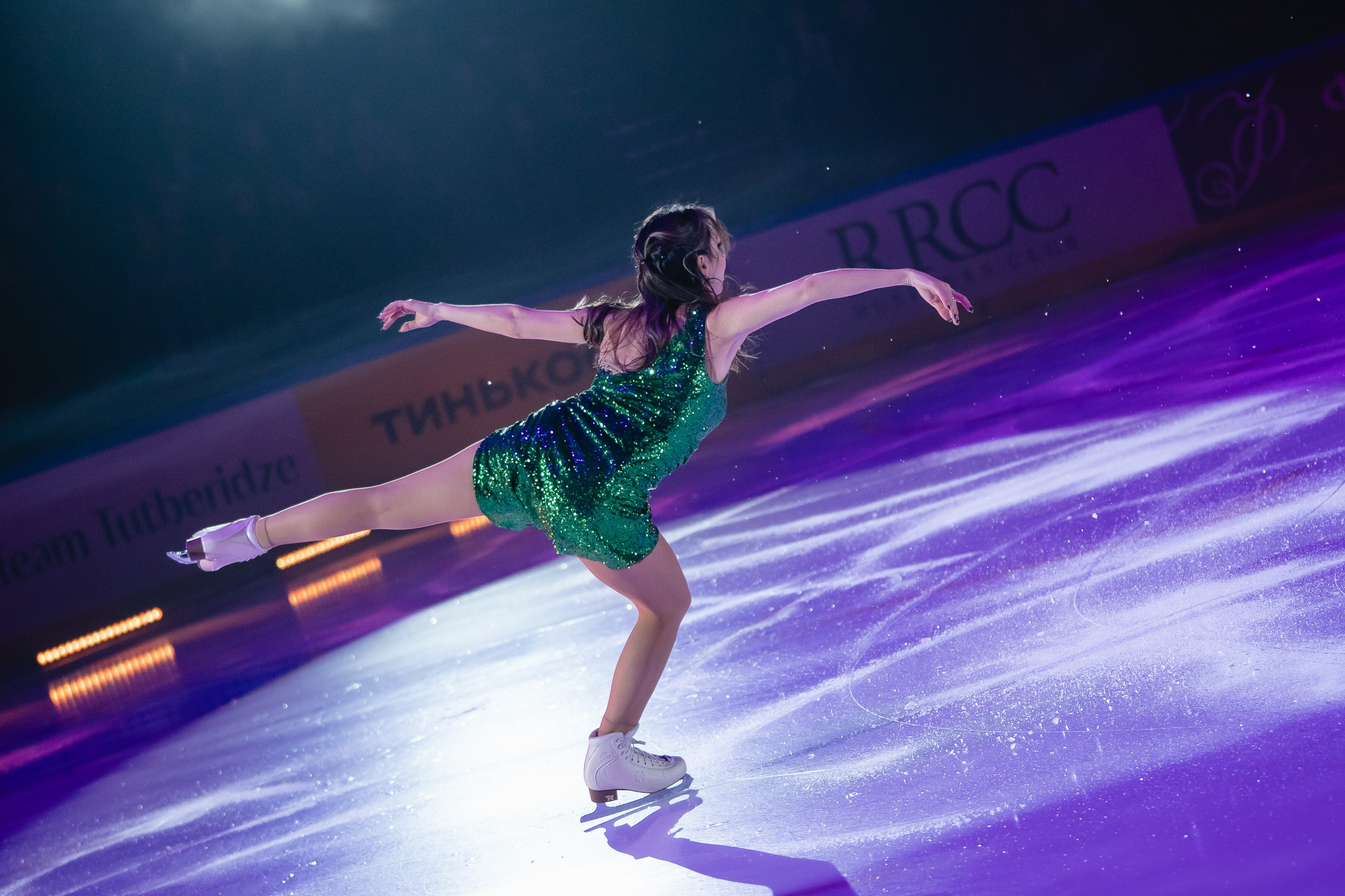 Шоу «Чемпионы на льду» в Новосибирске. Воробьева Ксения — Спортивный и танцевальный фотограф Новосибирск