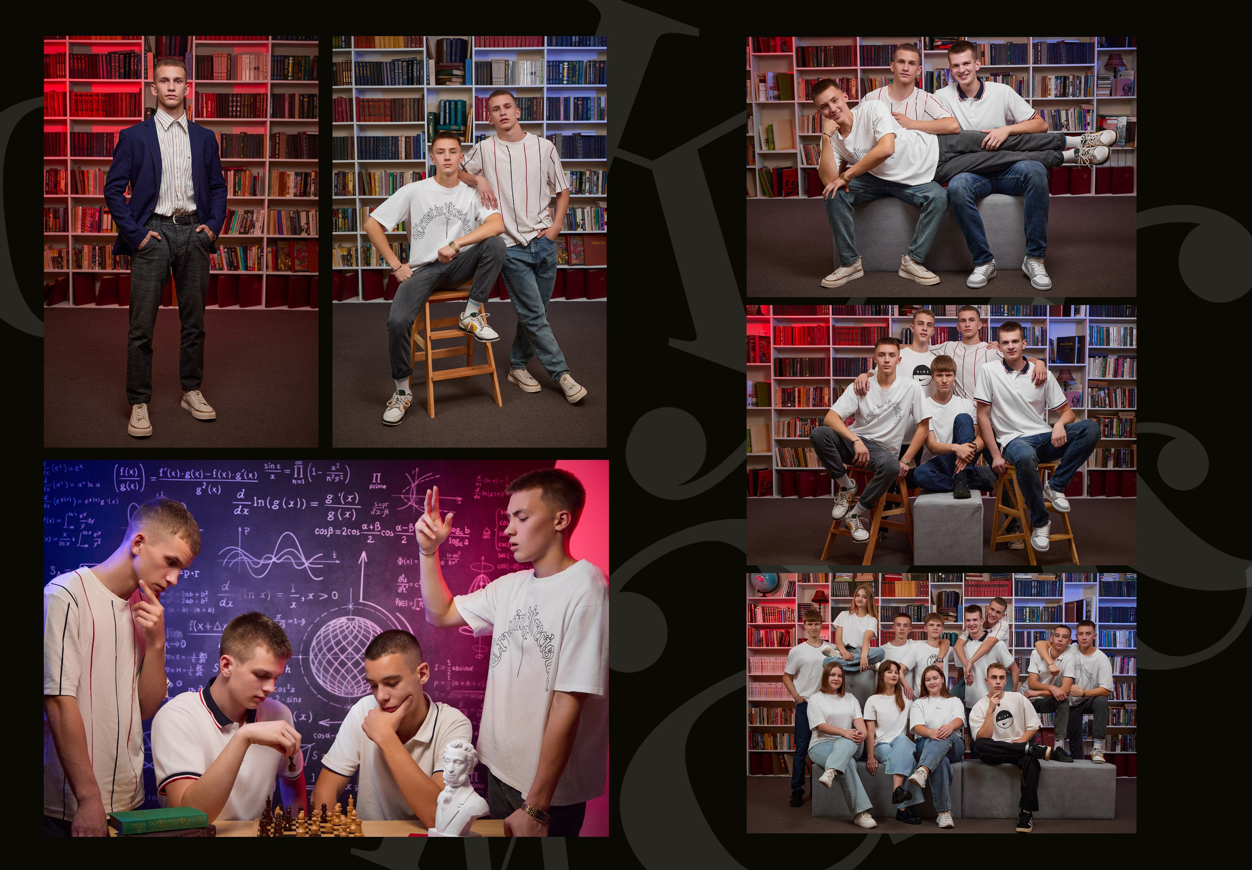 Стандартный черный альбом в вашем городе. Школьный фотограф, выпускные альбомы