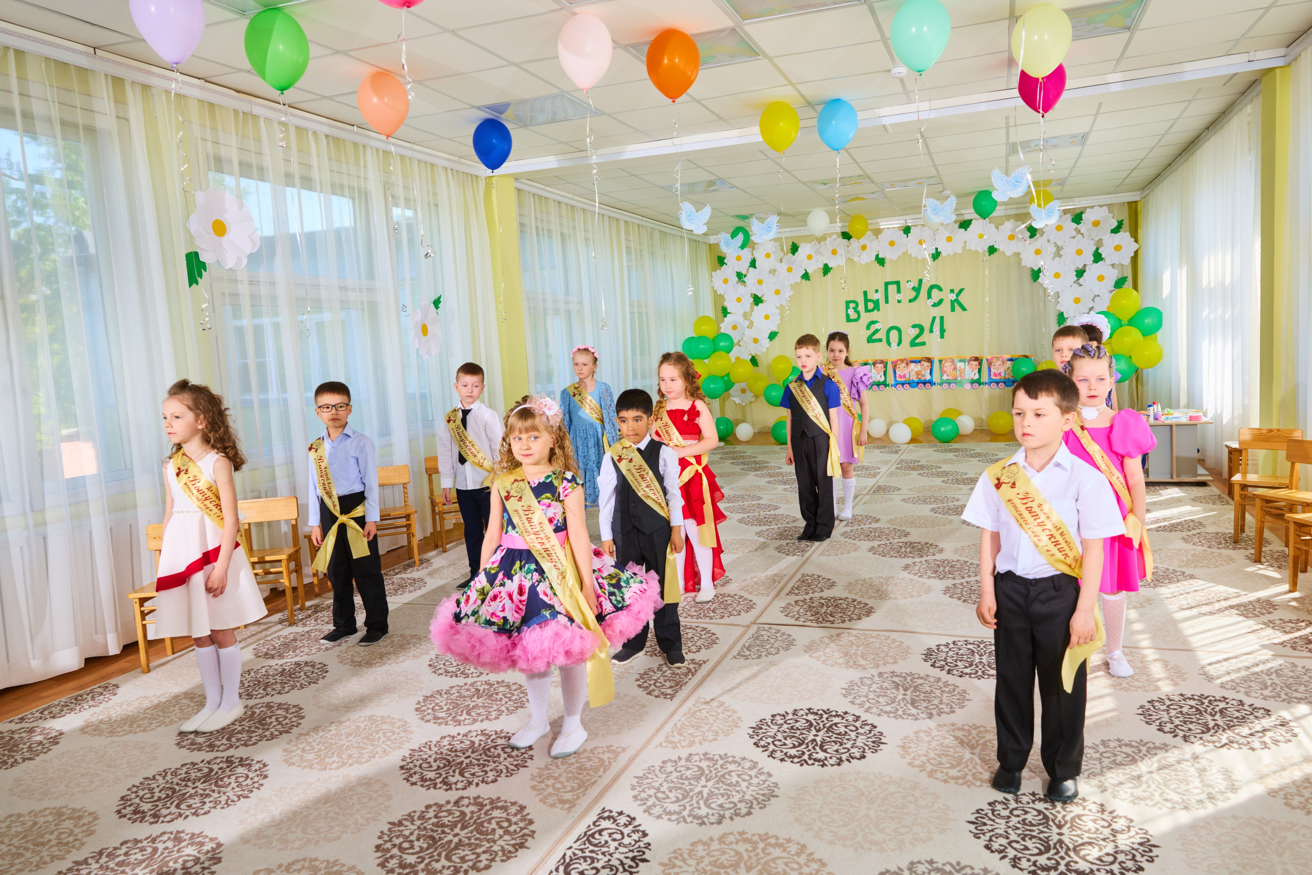 Фотосъемка выпускного в детсаду. 2024