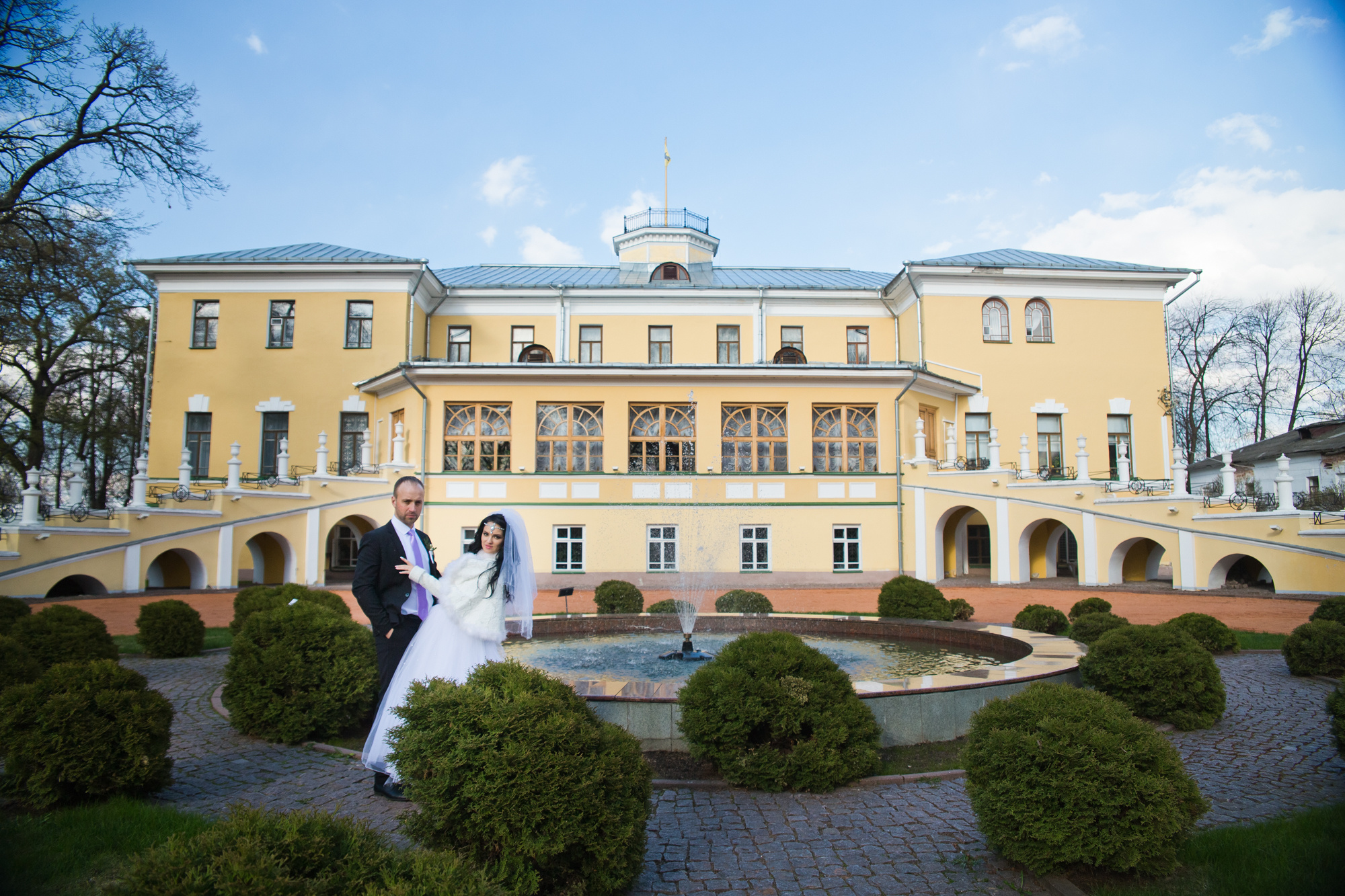 свадебная прогулка