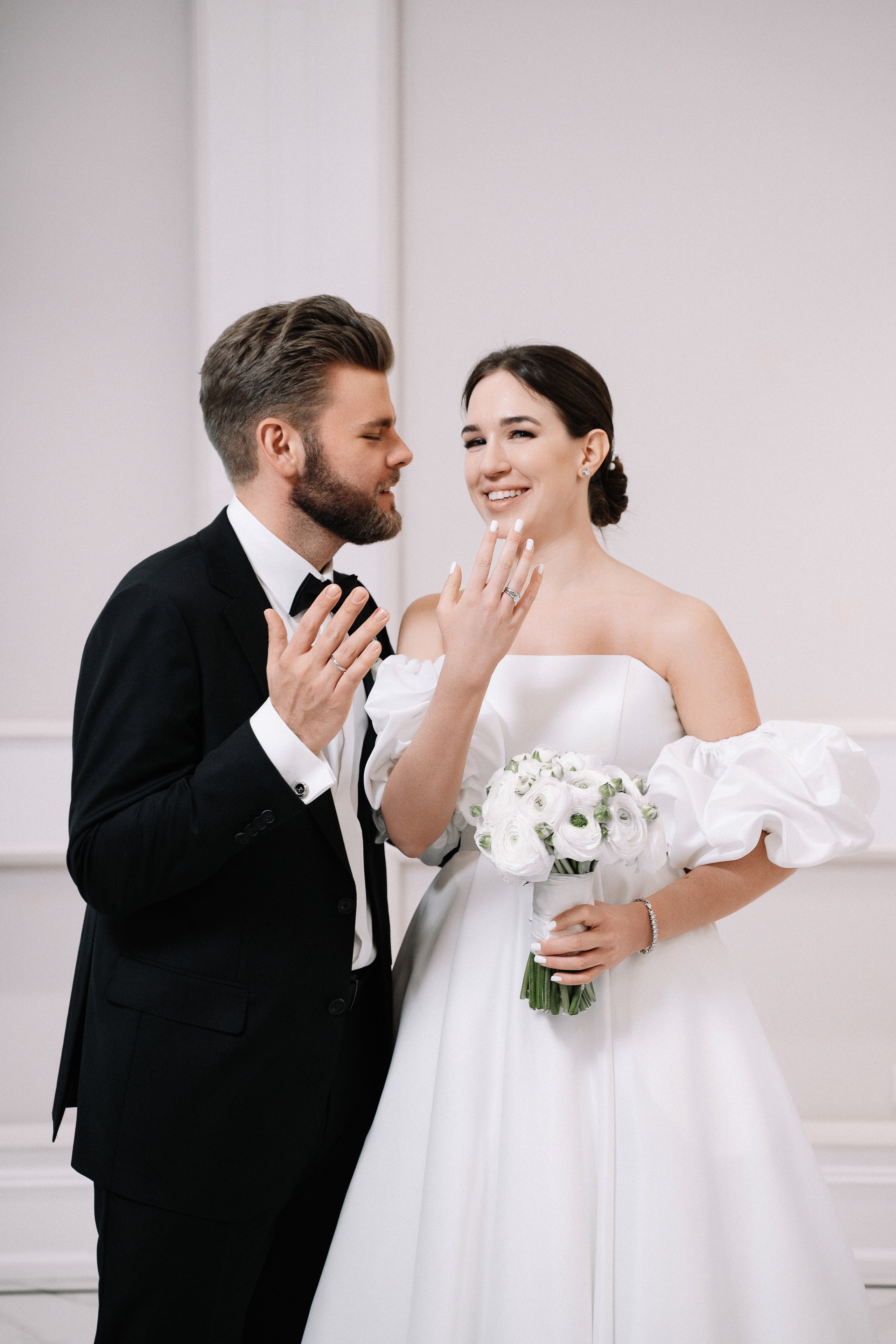 Свадебный фотограф на регистрации брака в The Great Hall Yakimanka