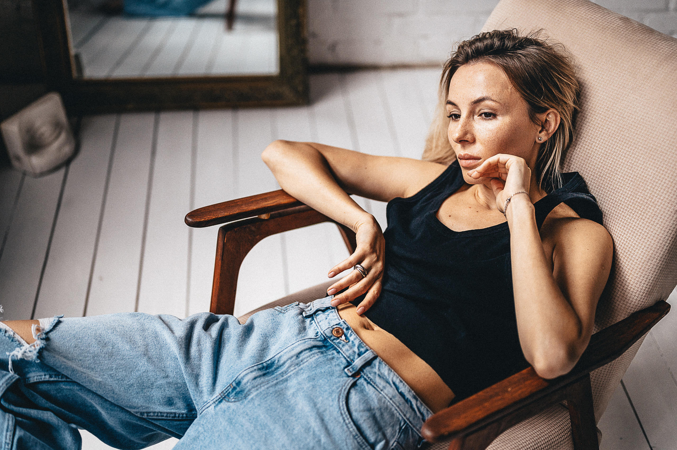 Эмоциональный фотосет в стиле минимализм. Фотограф-стилист в Москве Ольга Ракша