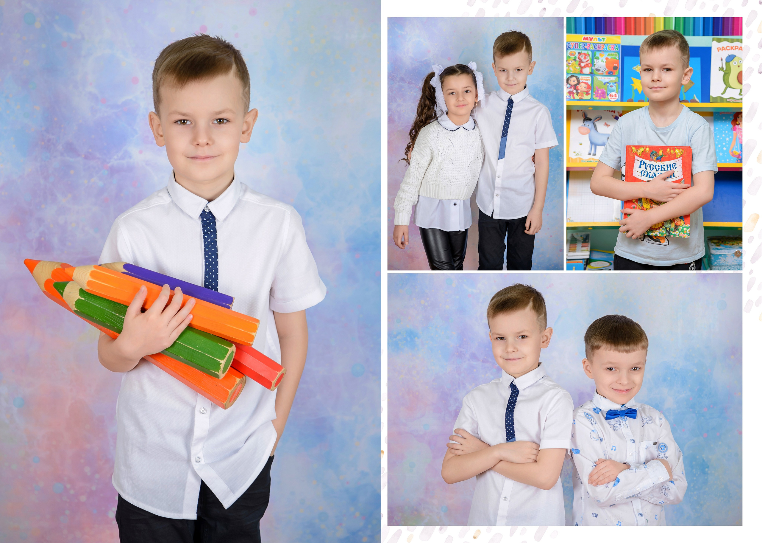 Фотосессия выпускника на улице и в детском саду. Выпускные альбомы Ярославль