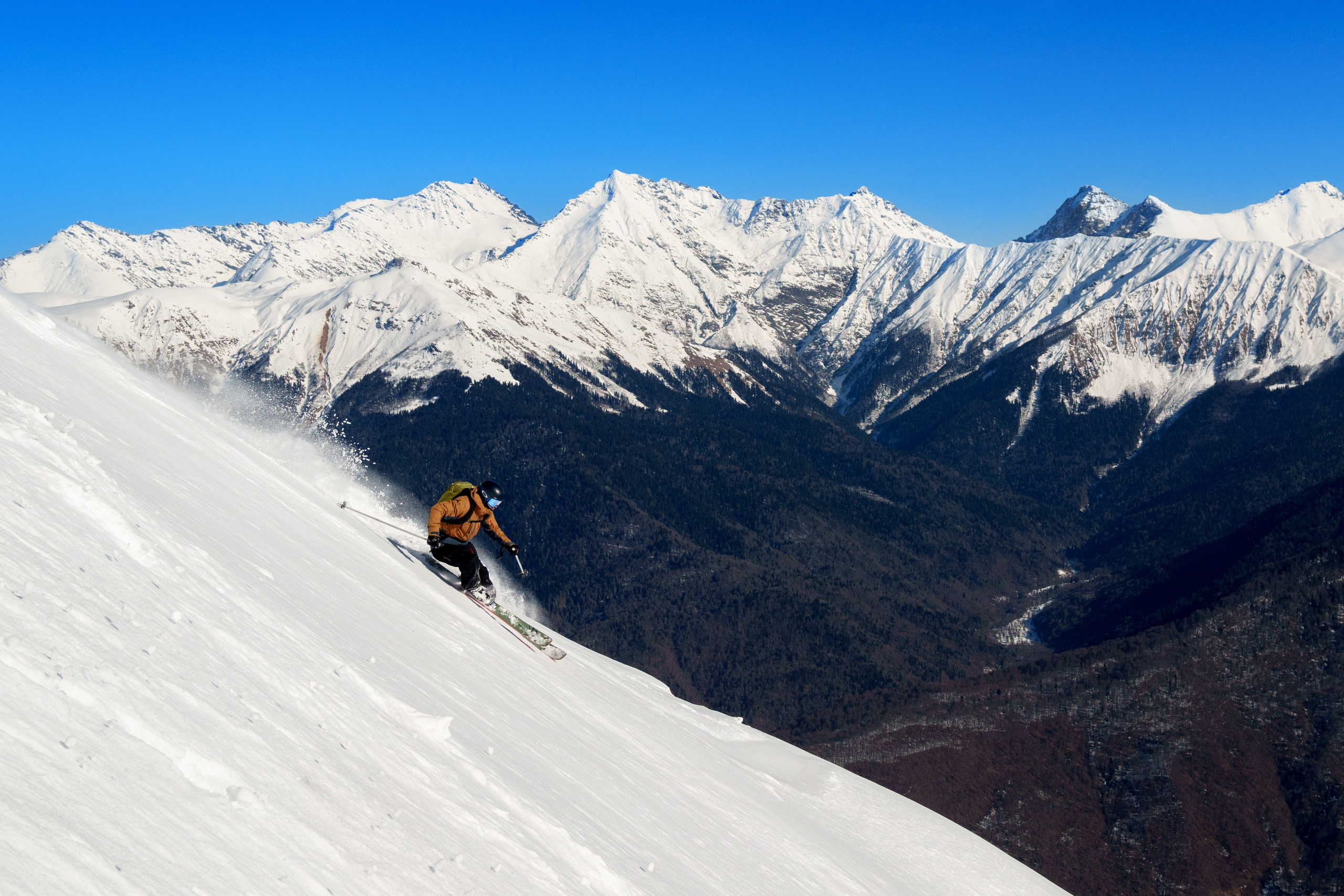Горный фотограф в Красной Поляне