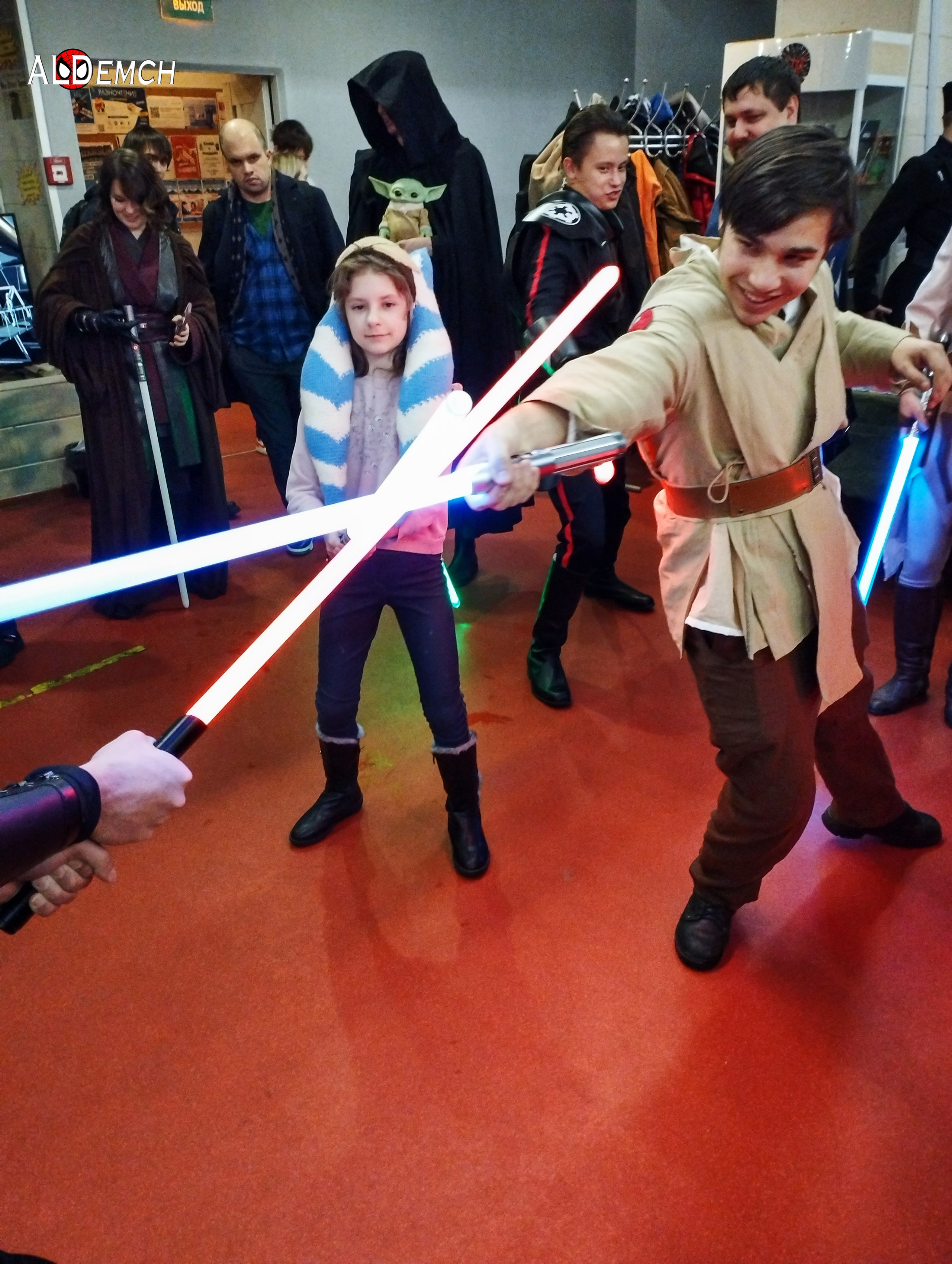 Фотосессия в музее Звездные Войны Далёкой Галактике в Москва
