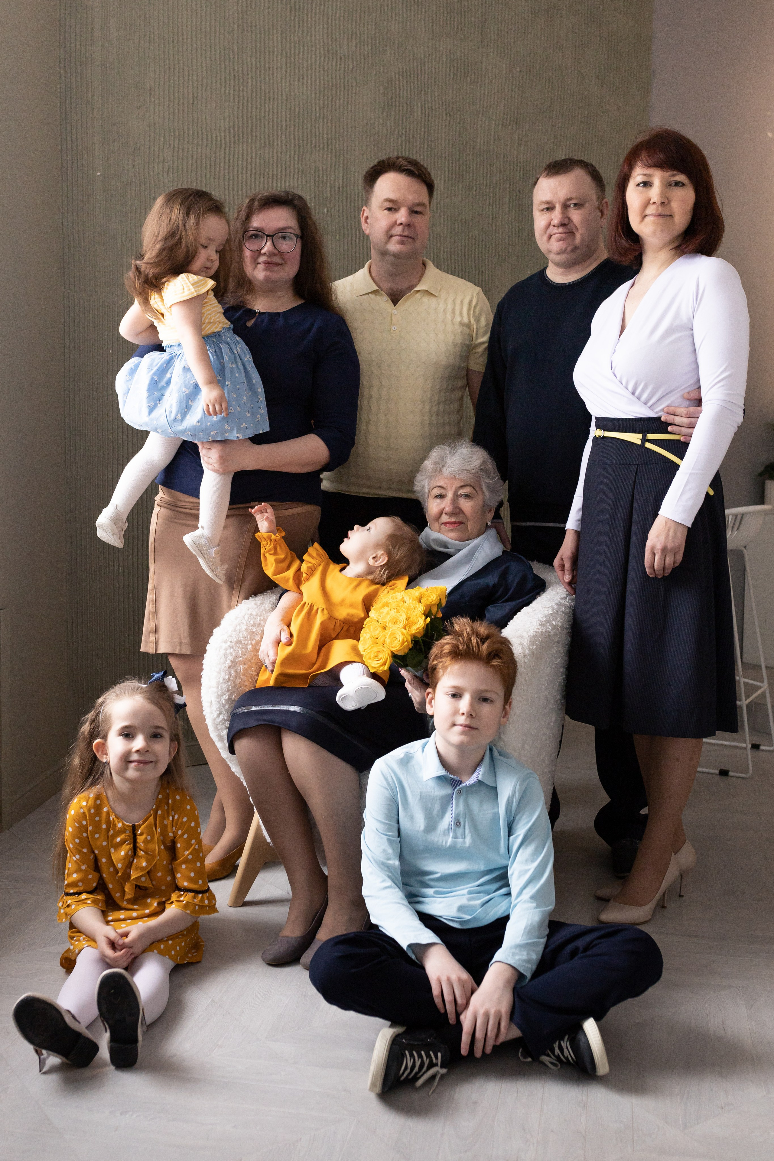 В день рождения любимой бабушки и мамы. Семейный фотограф Марья Тен. Москва, Зеленоград, Химки, Сходня