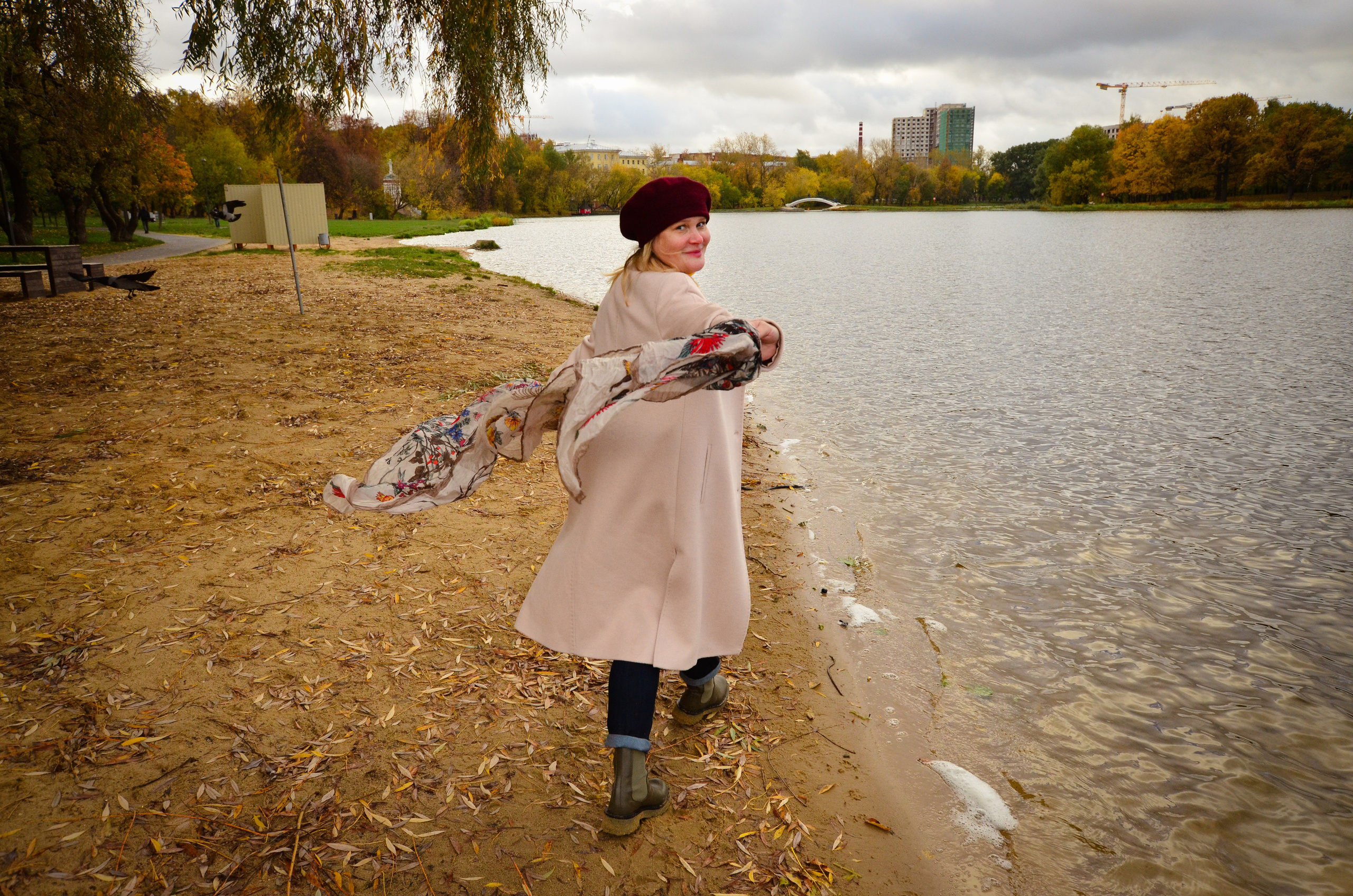 Фотопрогулка с животными в парке. Женский и семейный фотограф Людмила Богачкина