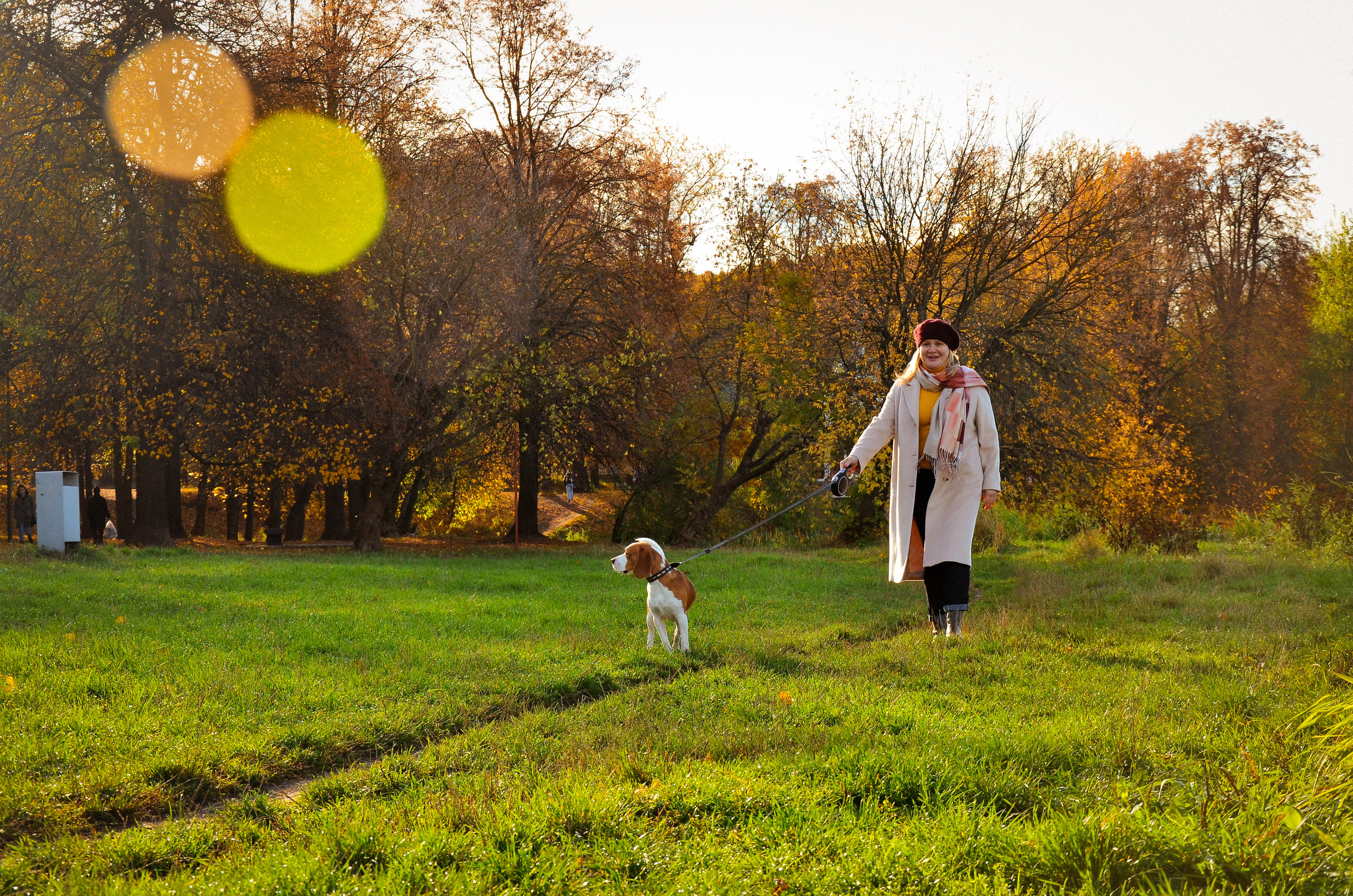 Фотопрогулка с животными в парке. Женский и семейный фотограф Людмила Богачкина