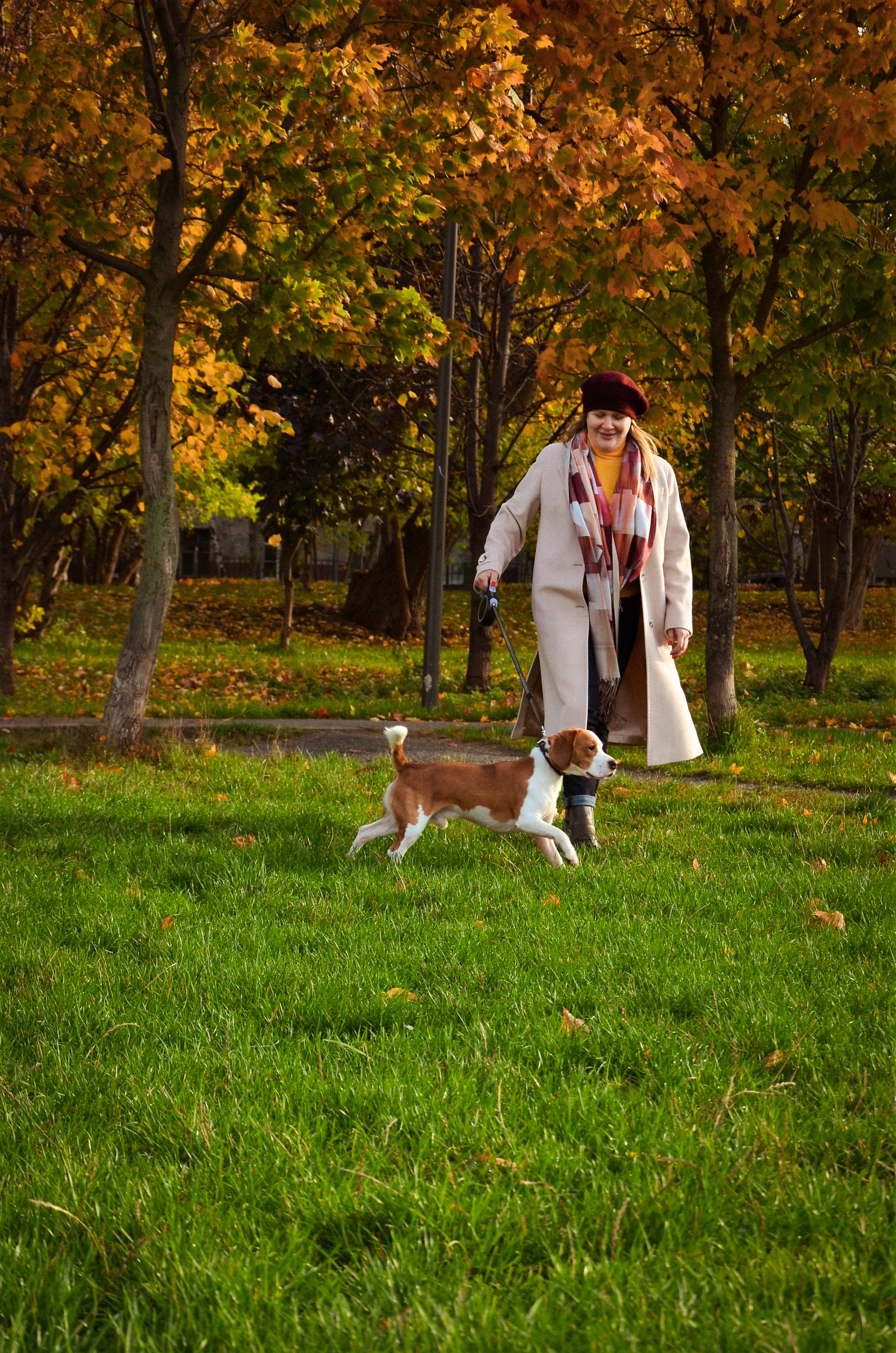 Фотопрогулка с животными в парке. Женский и семейный фотограф Людмила Богачкина