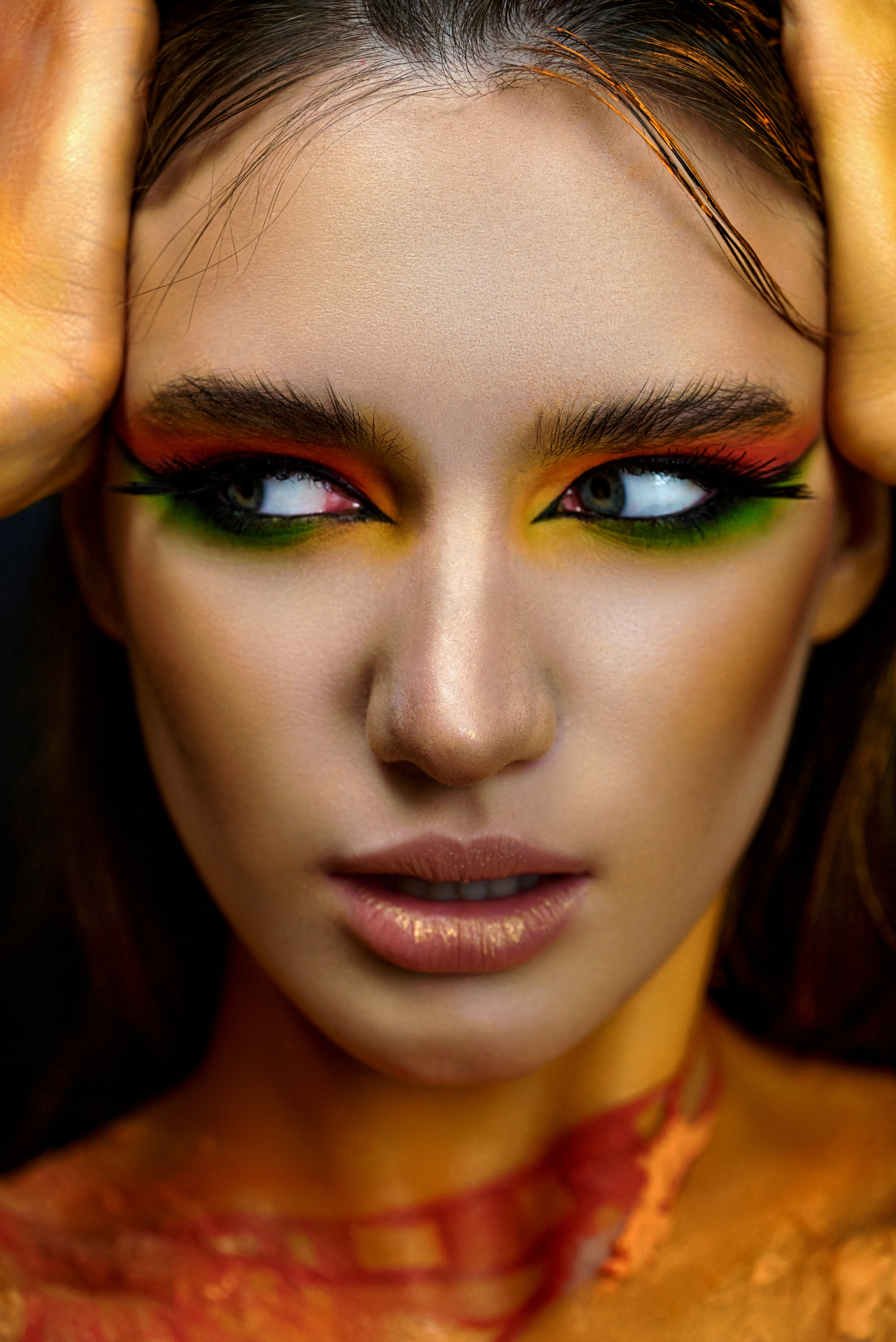 Креативный образ с Аленой по мотивам картины стрит-арт художника @Theo.dhozer. Фотограф в Москве Михаил Елизарьев