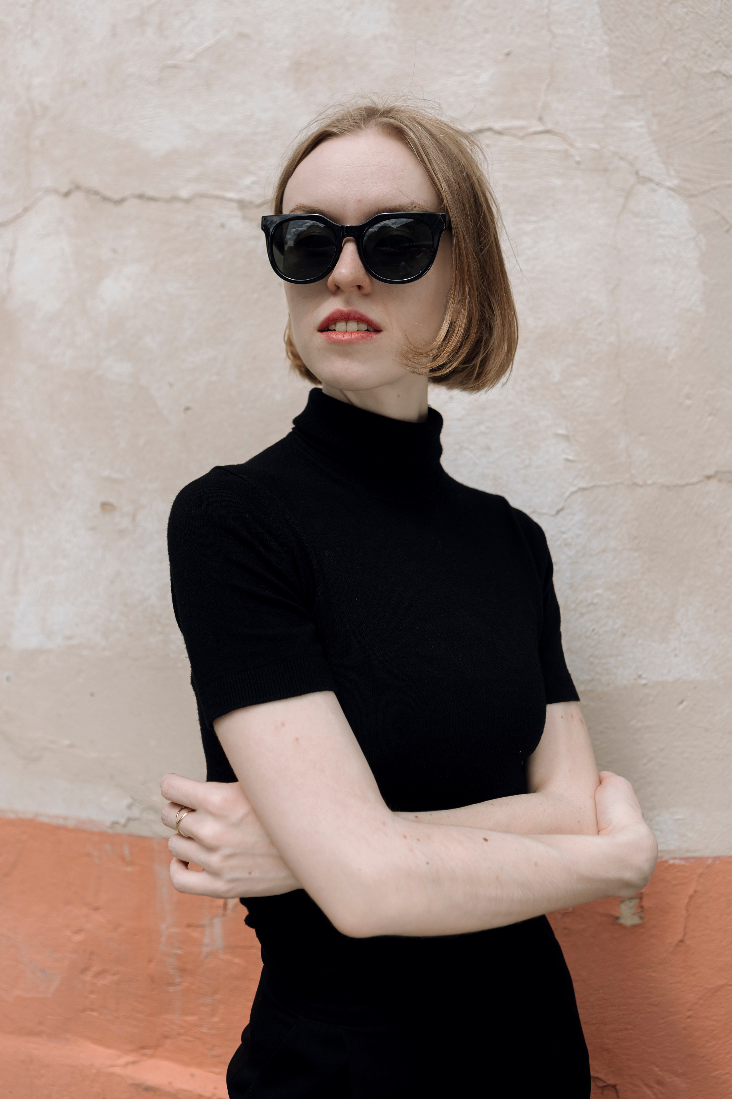 Фотограф Москва — женский портрет в строгом стиле для деловой фотосессии