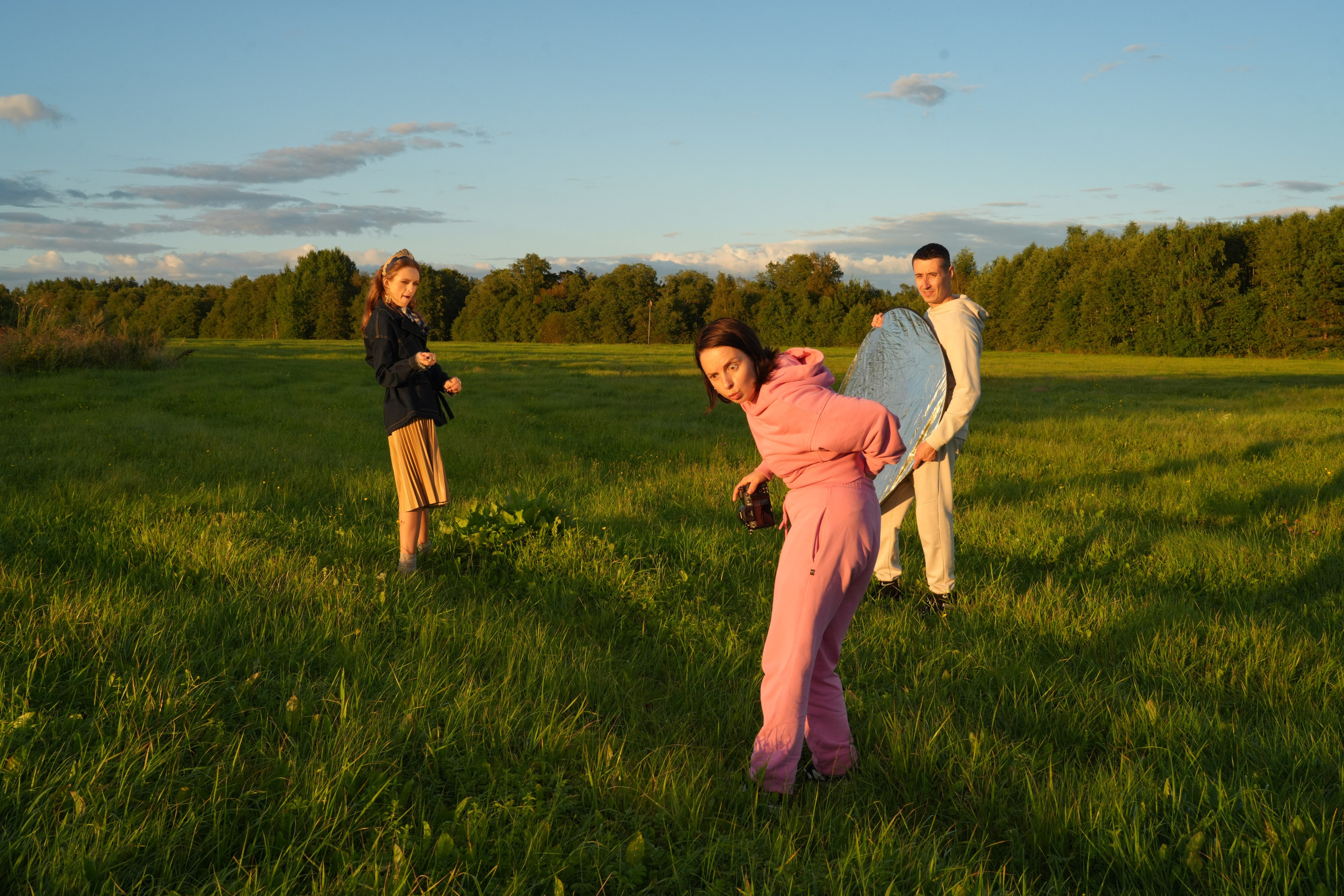 #backstage со съёмок команды в загородном доме. Портретный фотограф в Санкт-Петербурге Дмитриева Наталия