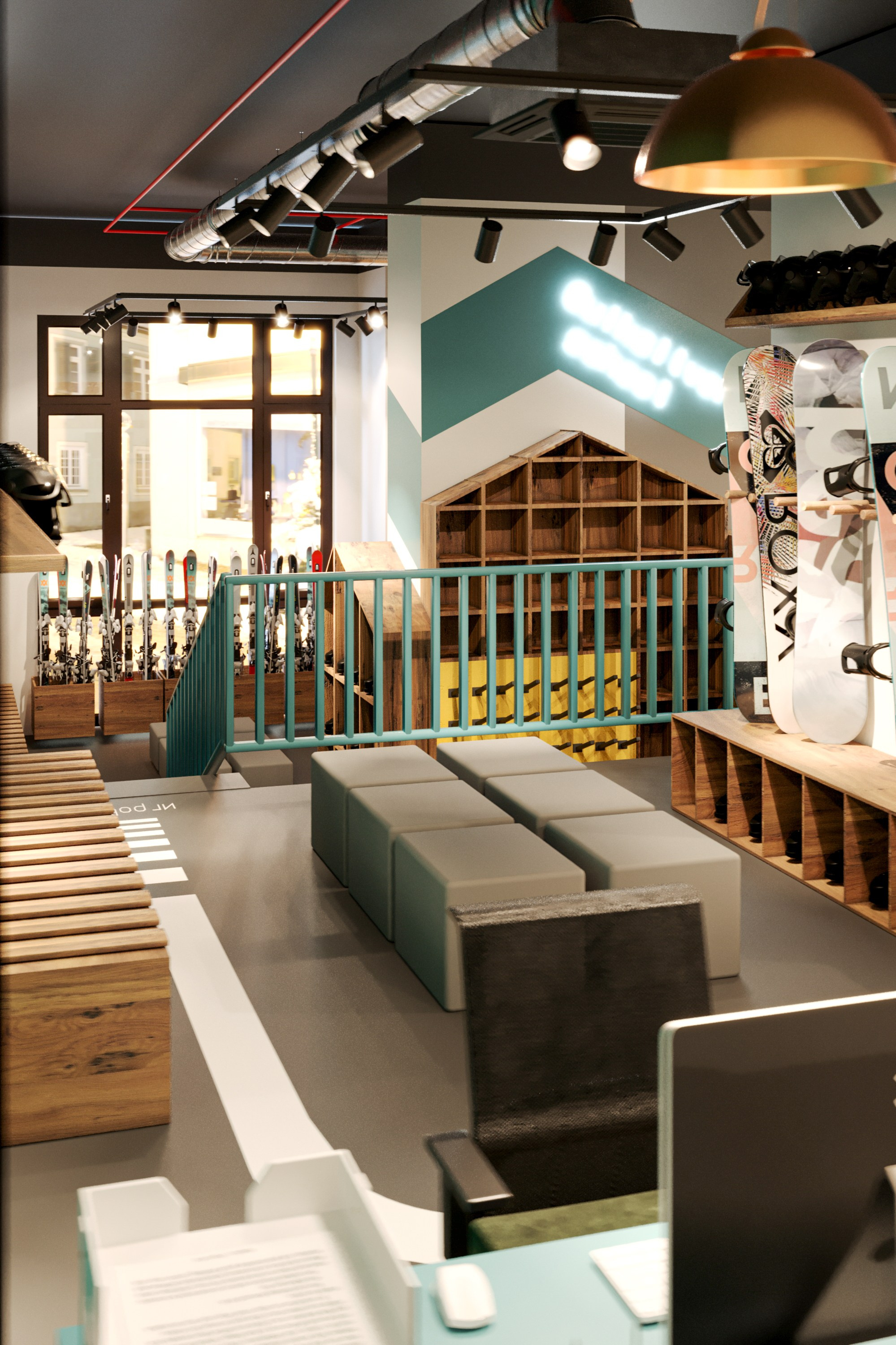 Детская горнолыжная школа Quiksilver school. Анна Терентьева — Дизайнер интерьера в Сочи