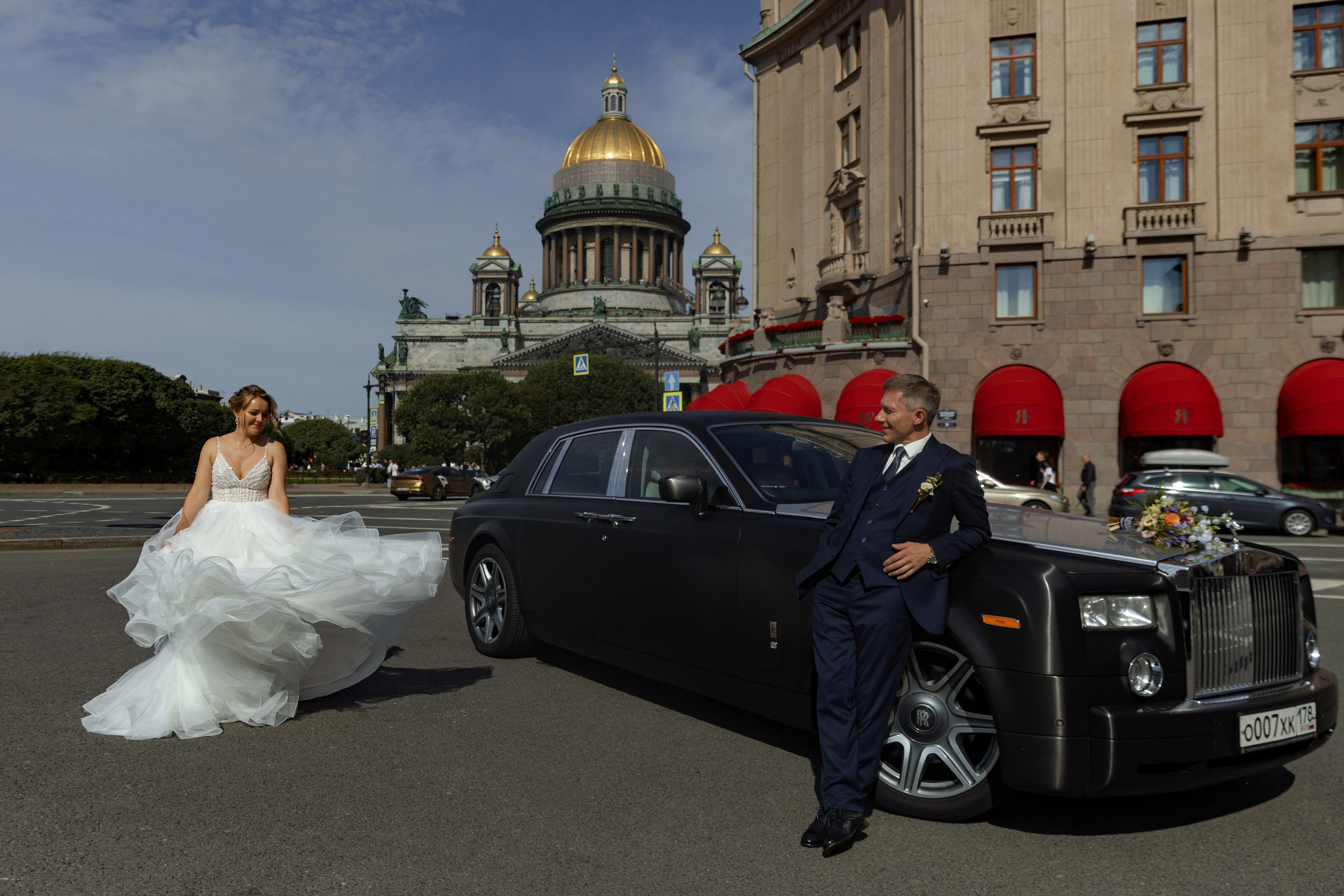 Свадебная съемка на финском заливе. Свадебный и портретный фотограф в Санкт-Петербурге Надежда Чечулина