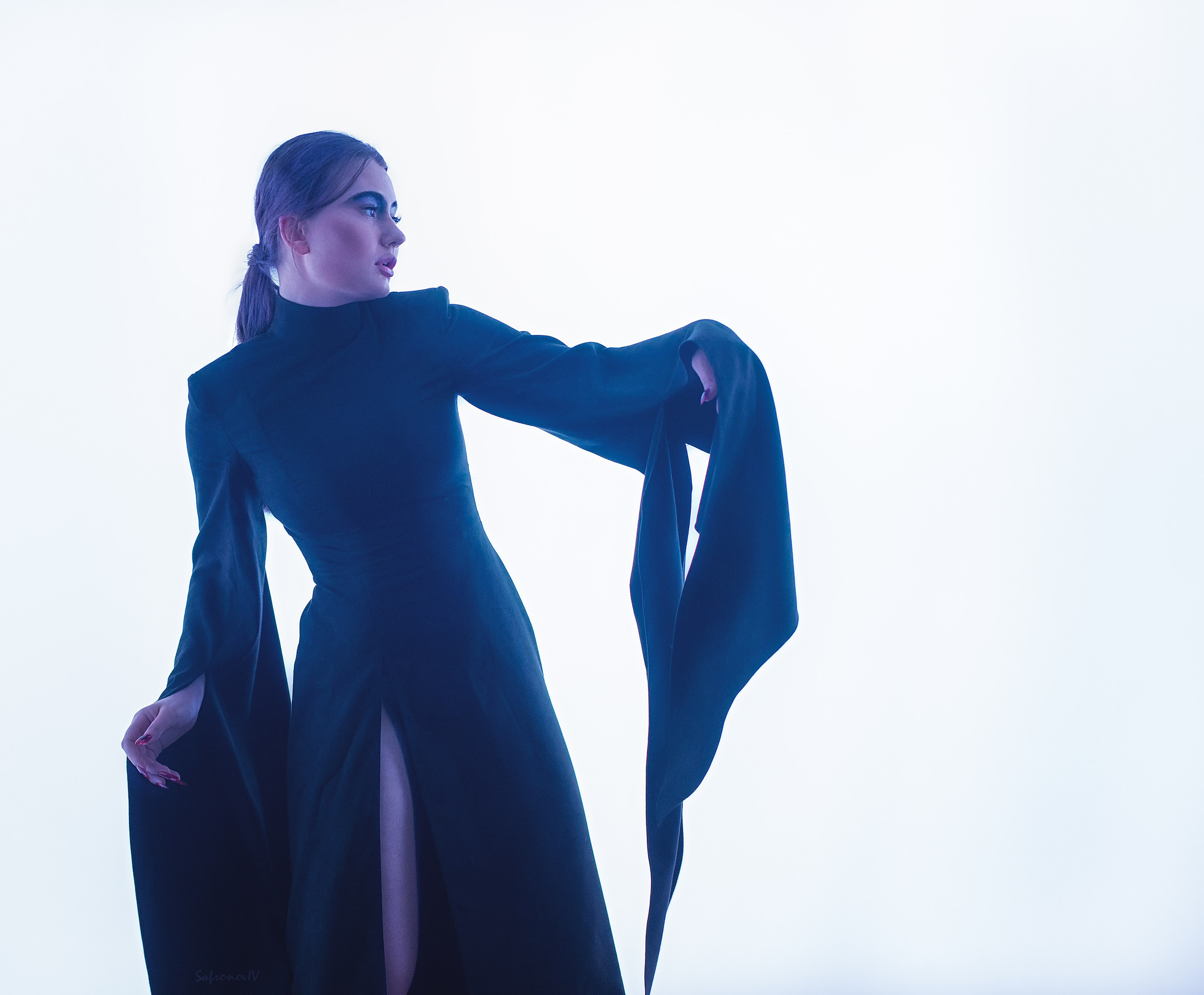 Костюм платье Ворон