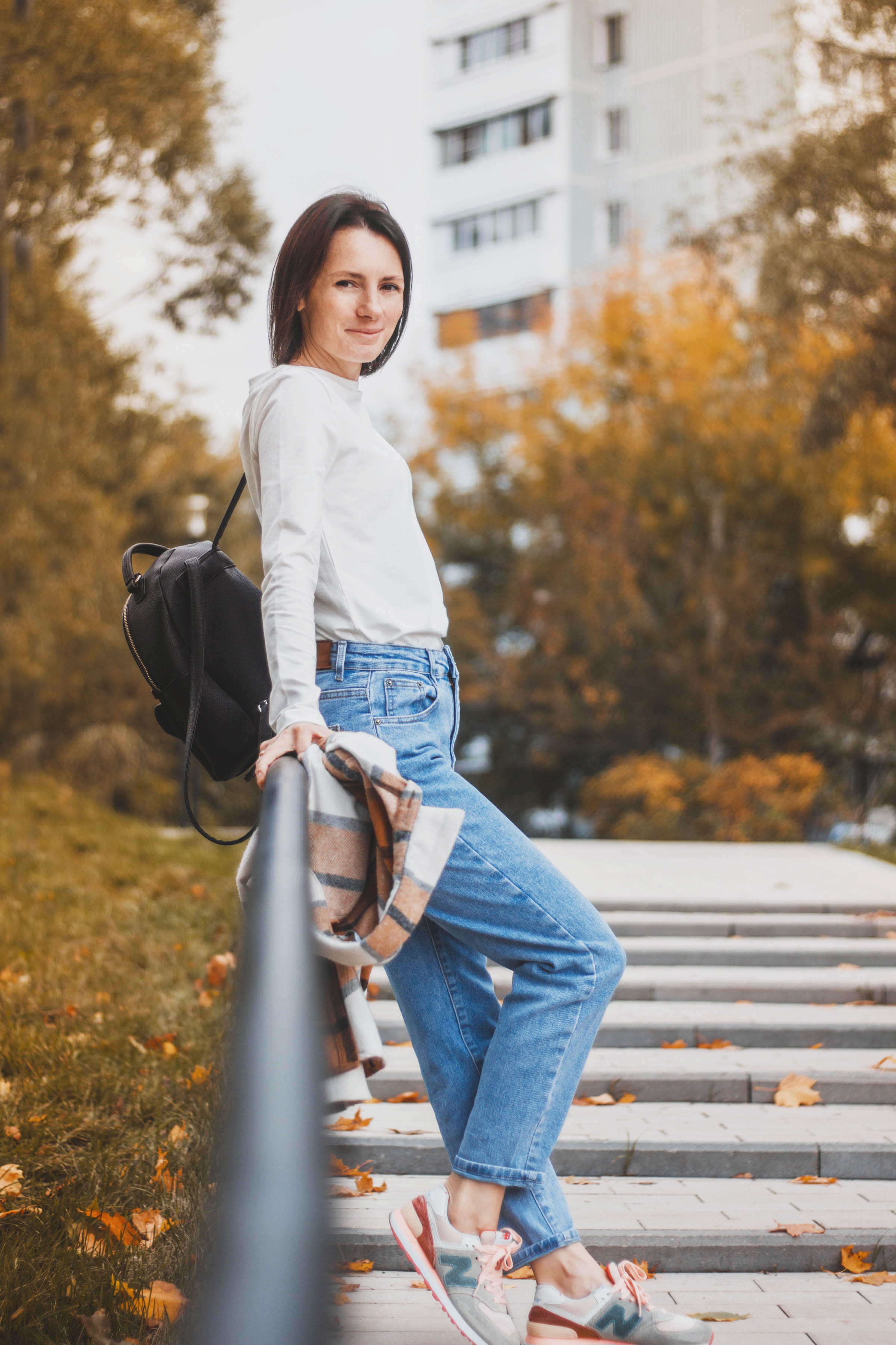 Осень в городе. Детский и семейный фотограф в Москве
