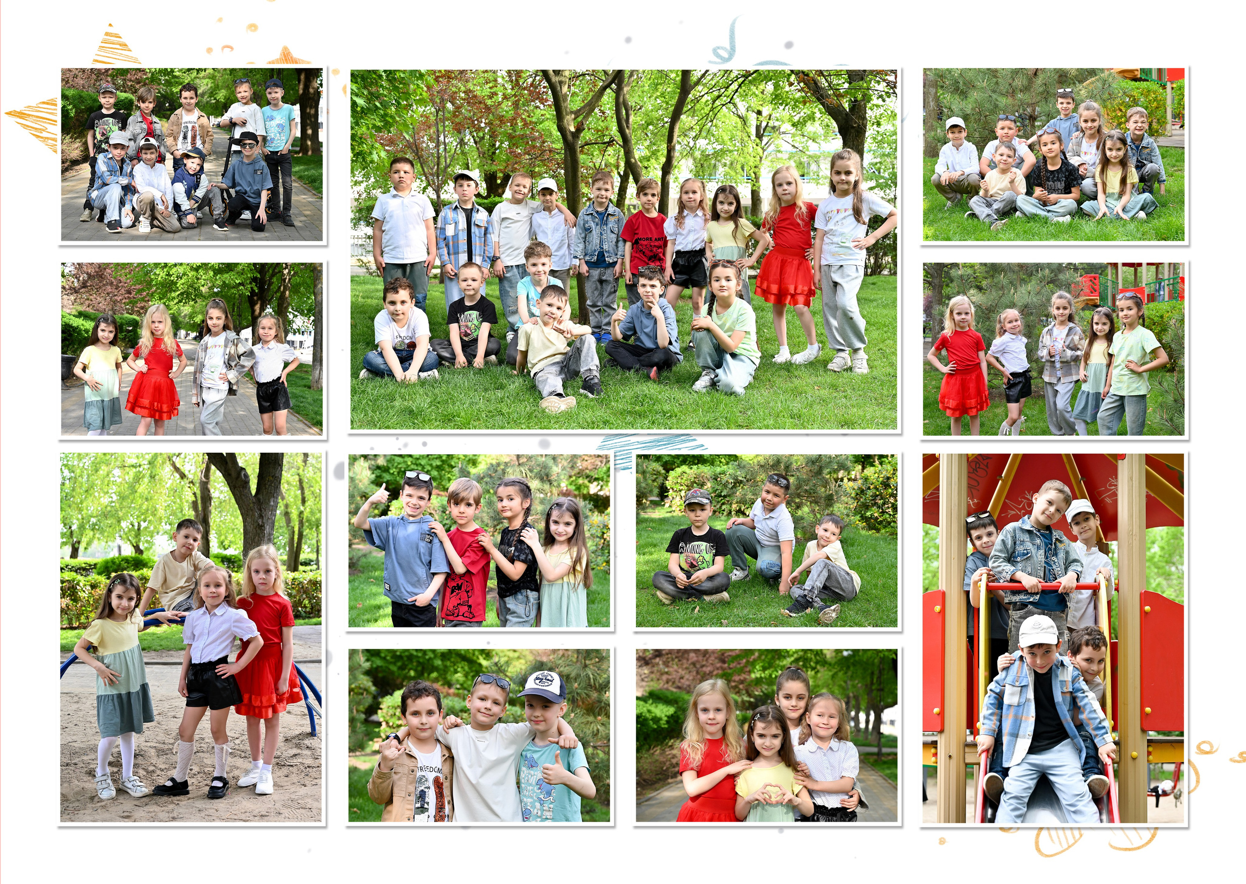 Выпускные альбомы для детского сада в Ростове-на-Дону. Школьный и семейный фотограф в Ростове-на-Дону