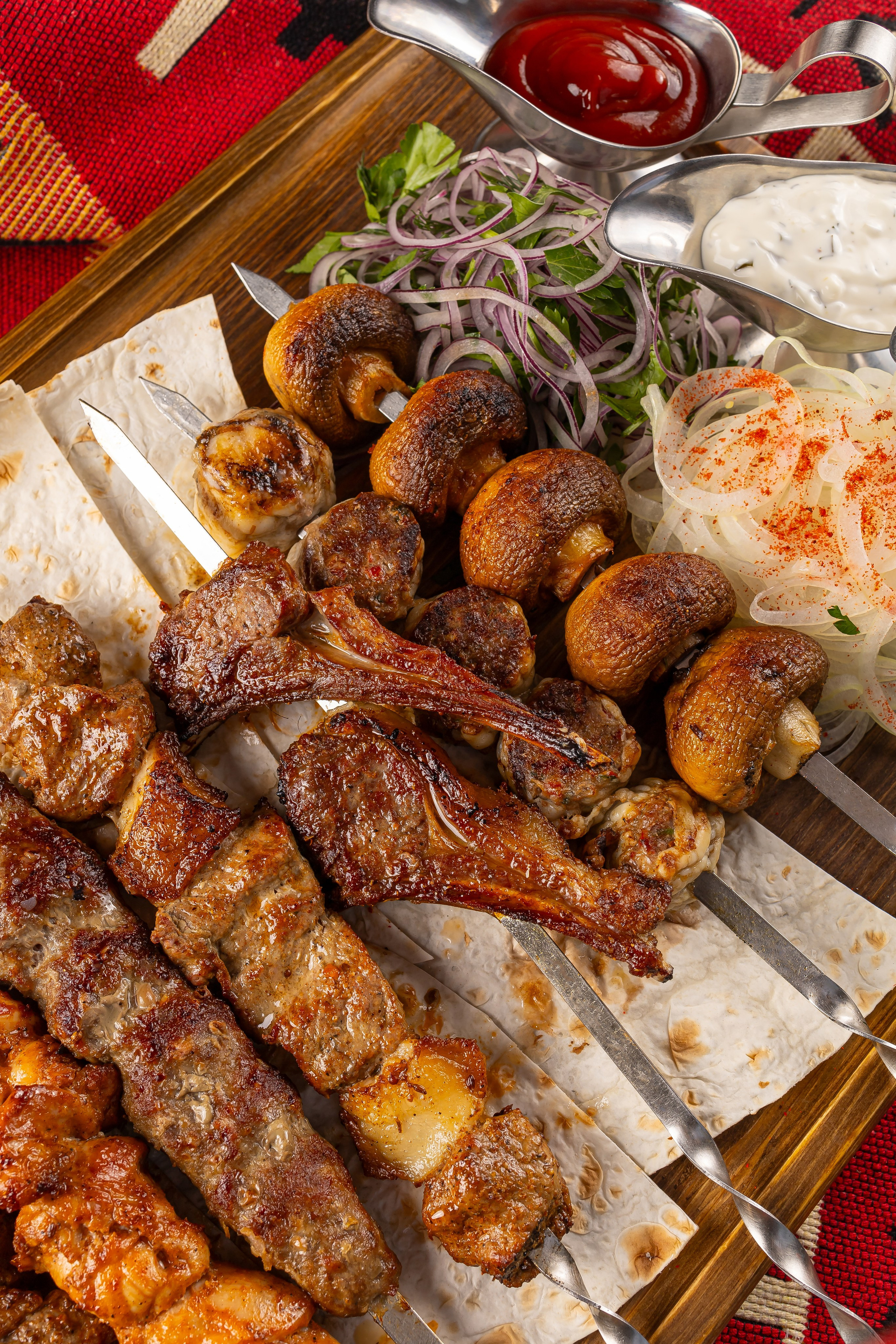 Shashlyk Pub. Рекламный фуд фотограф и видеограф в Астане Алина Лысенко