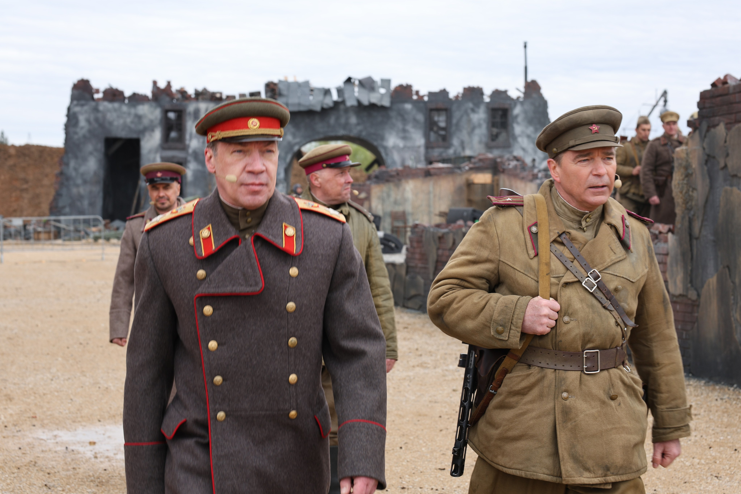 Командиры участвовавшие в инсталляции "Взятие Рейхстага"