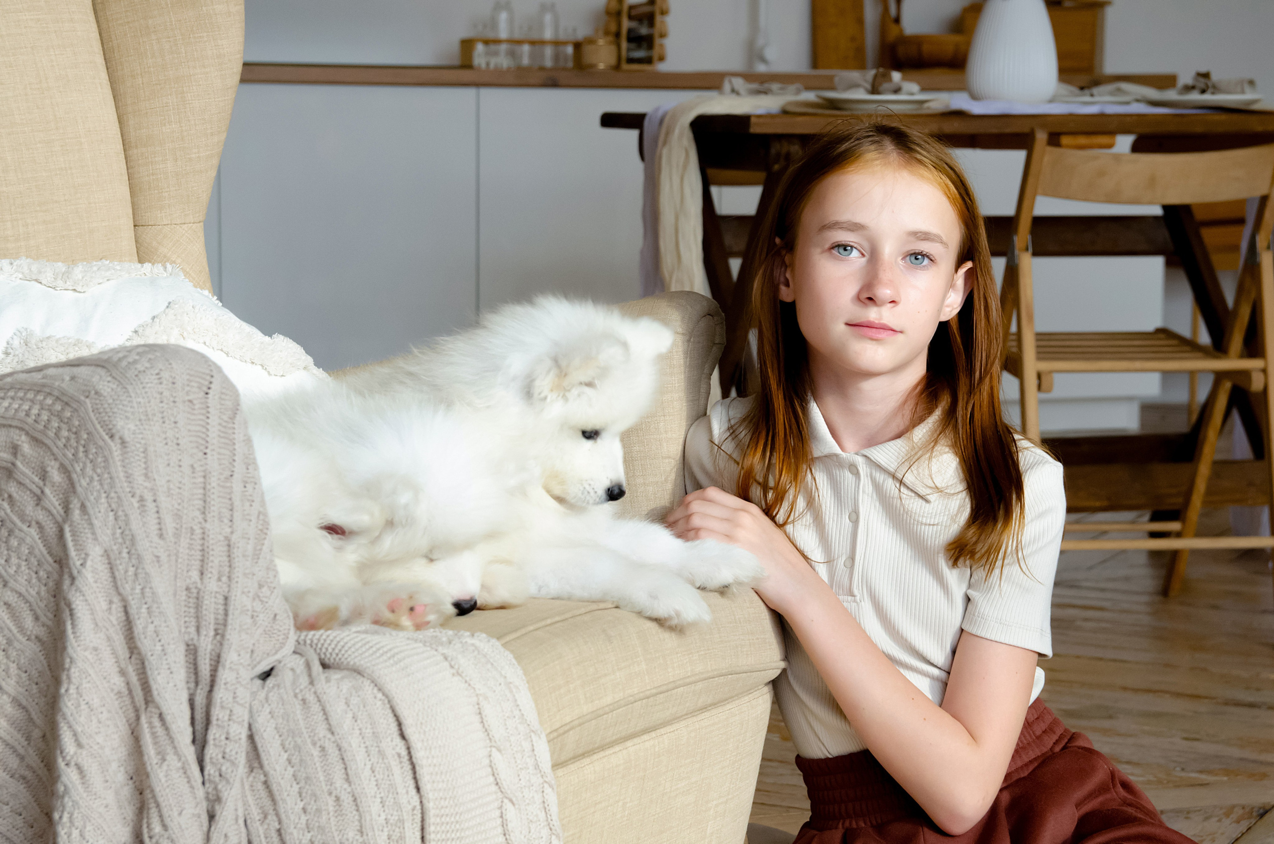 Фотосессия с щенками. Фотограф в Хабаровске