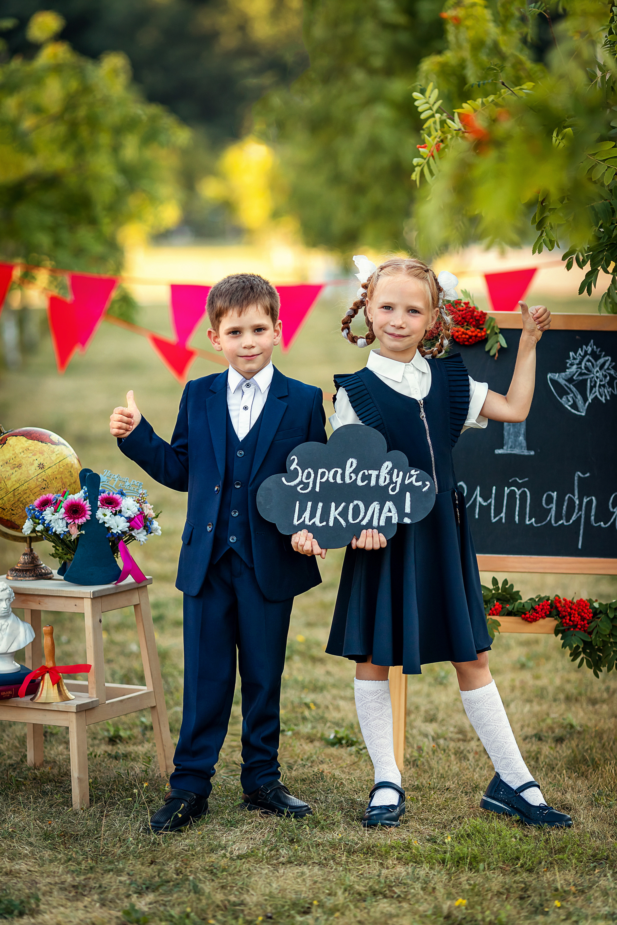Фотопроект «Здравствуй, школа!». Фотокомпания «Алые паруса» выпускные альбомы Москва и МО