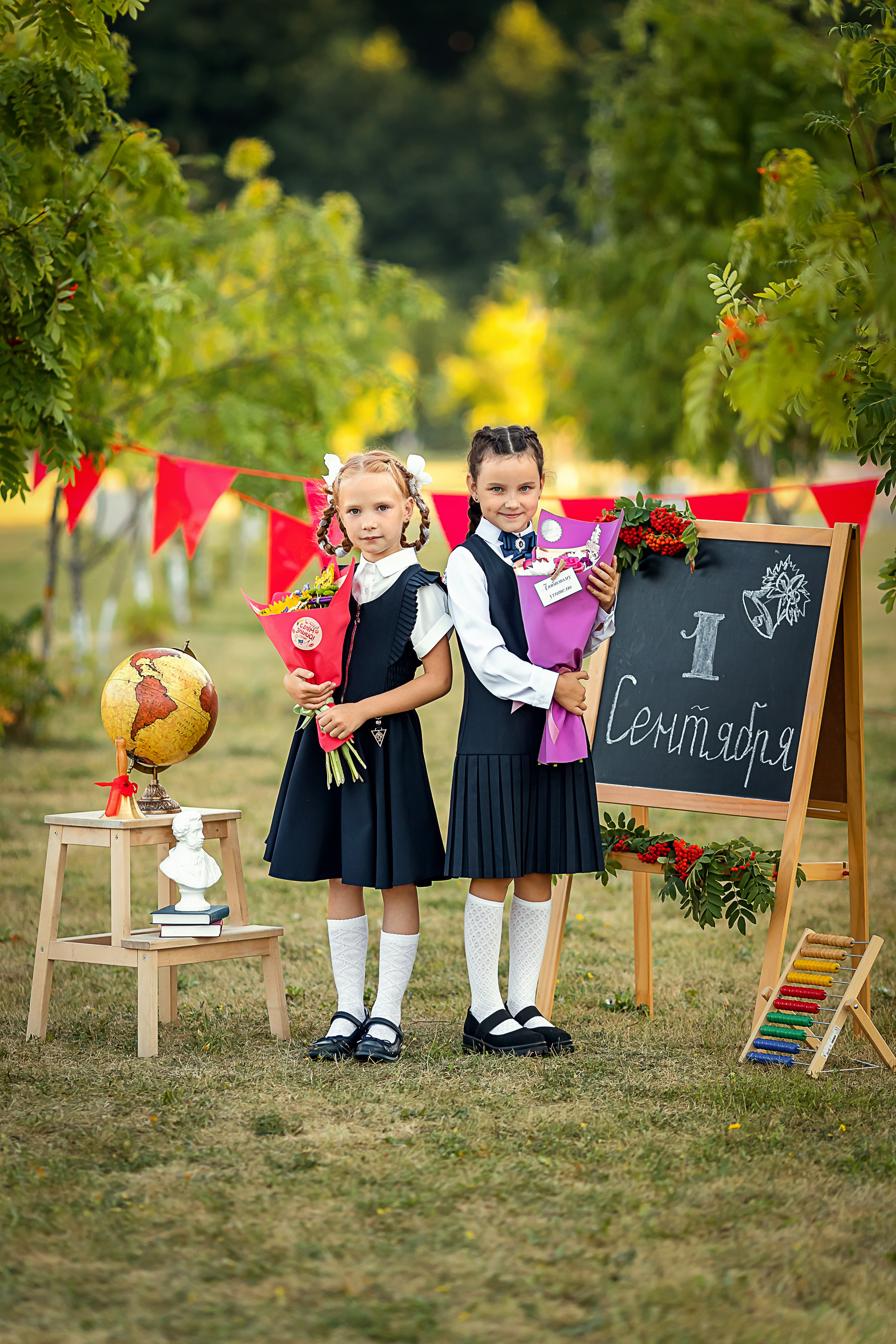 Фотопроект «Здравствуй, школа!». Фотокомпания «Алые паруса» выпускные альбомы Москва и МО