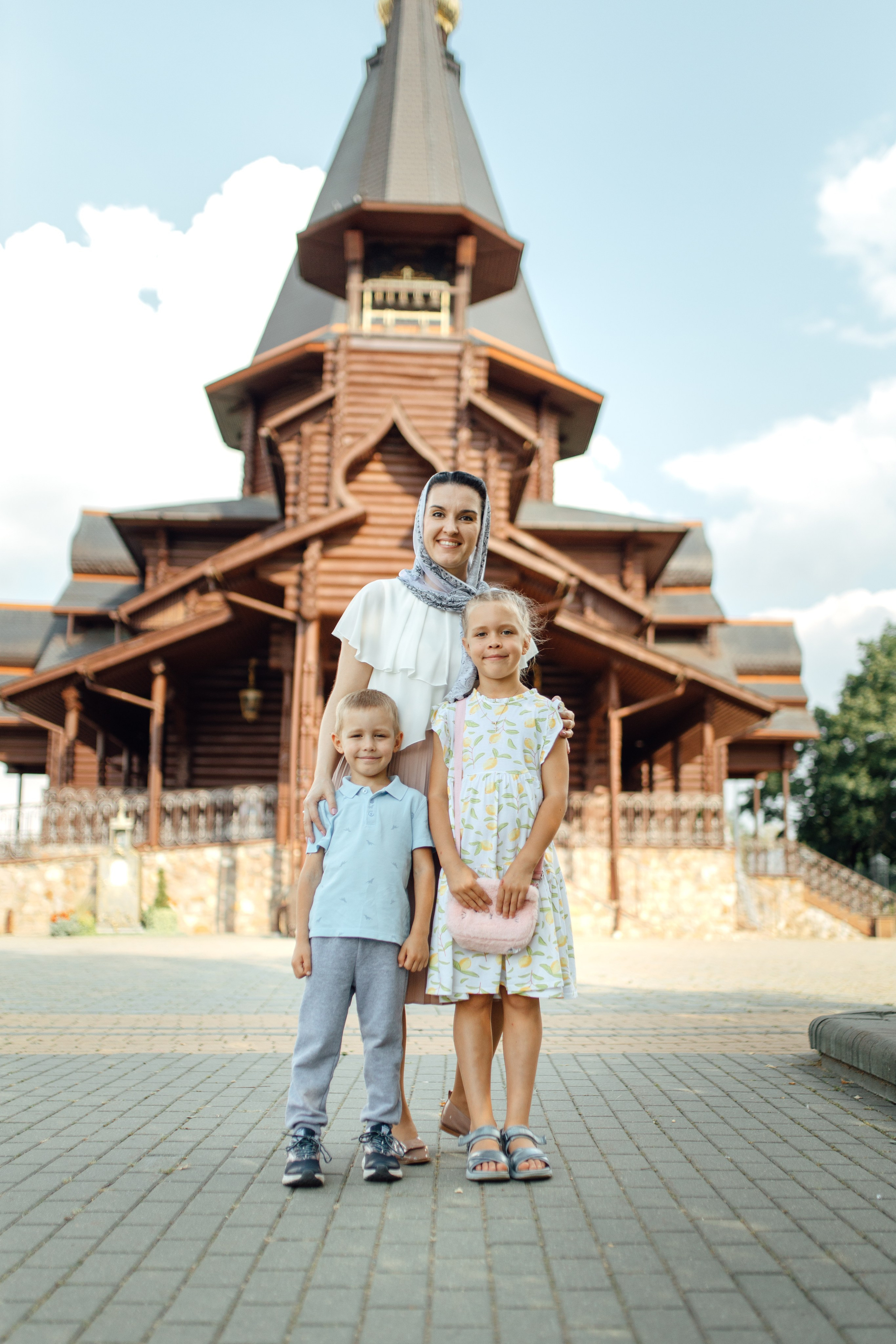 Таинство крещения Игоря, храм Святой Троицы, Минск