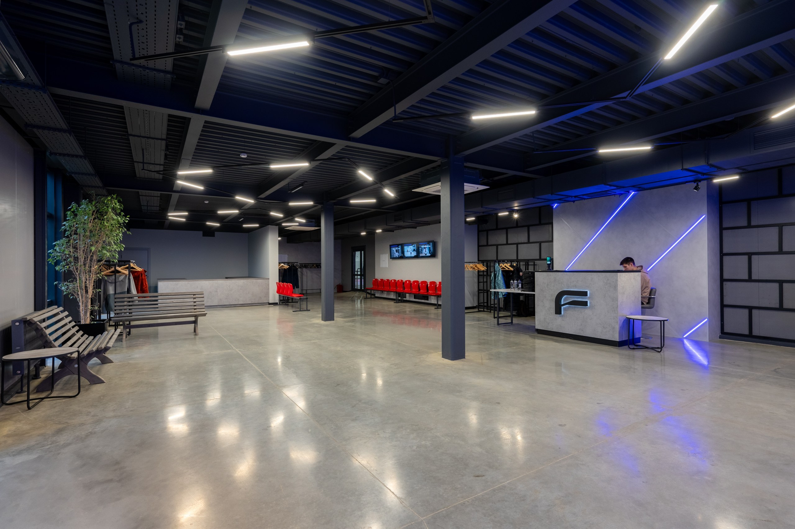 Спортивный комплекс на северо-востоке Москвы. Интерьерный фотограф в Москве и Московской области Арсений Войко