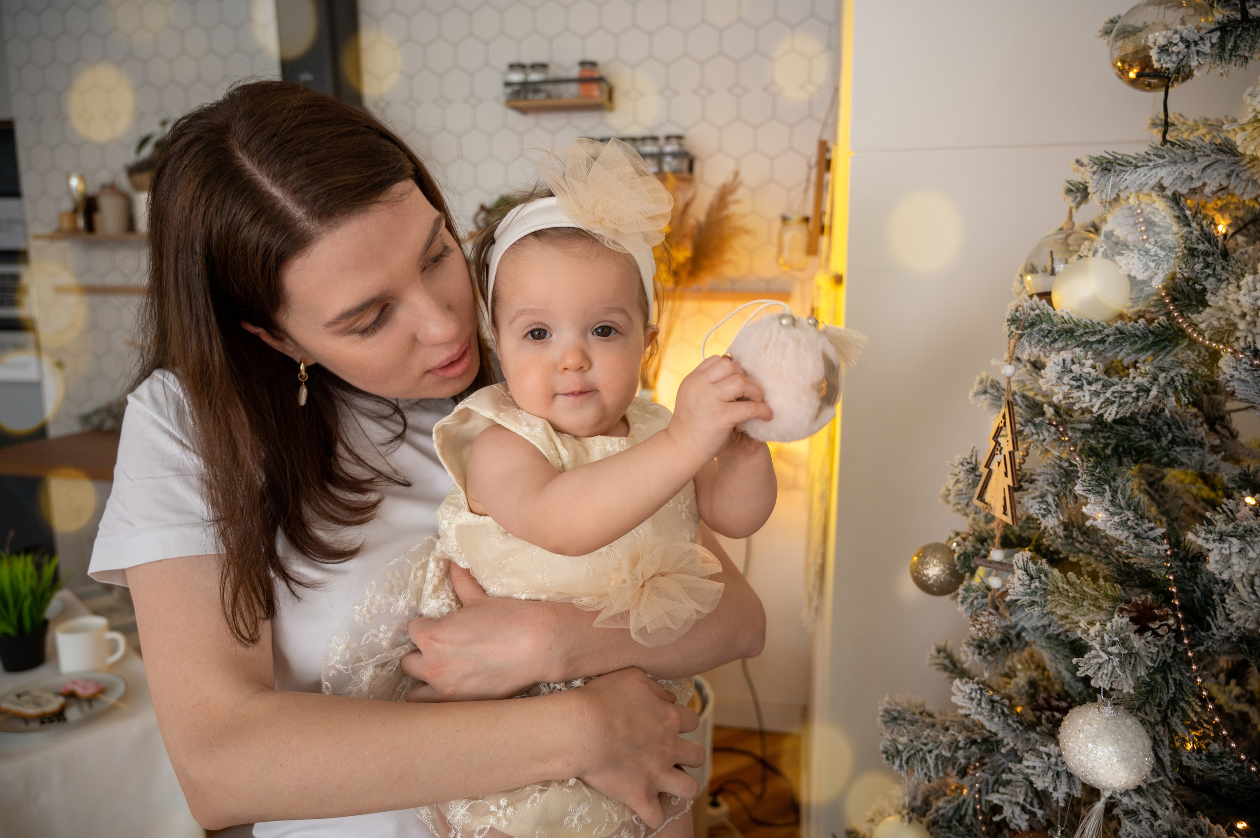 Новогодняя история для Дарьи и Михаила. Семейный и детский фотограф в детских садах и школах