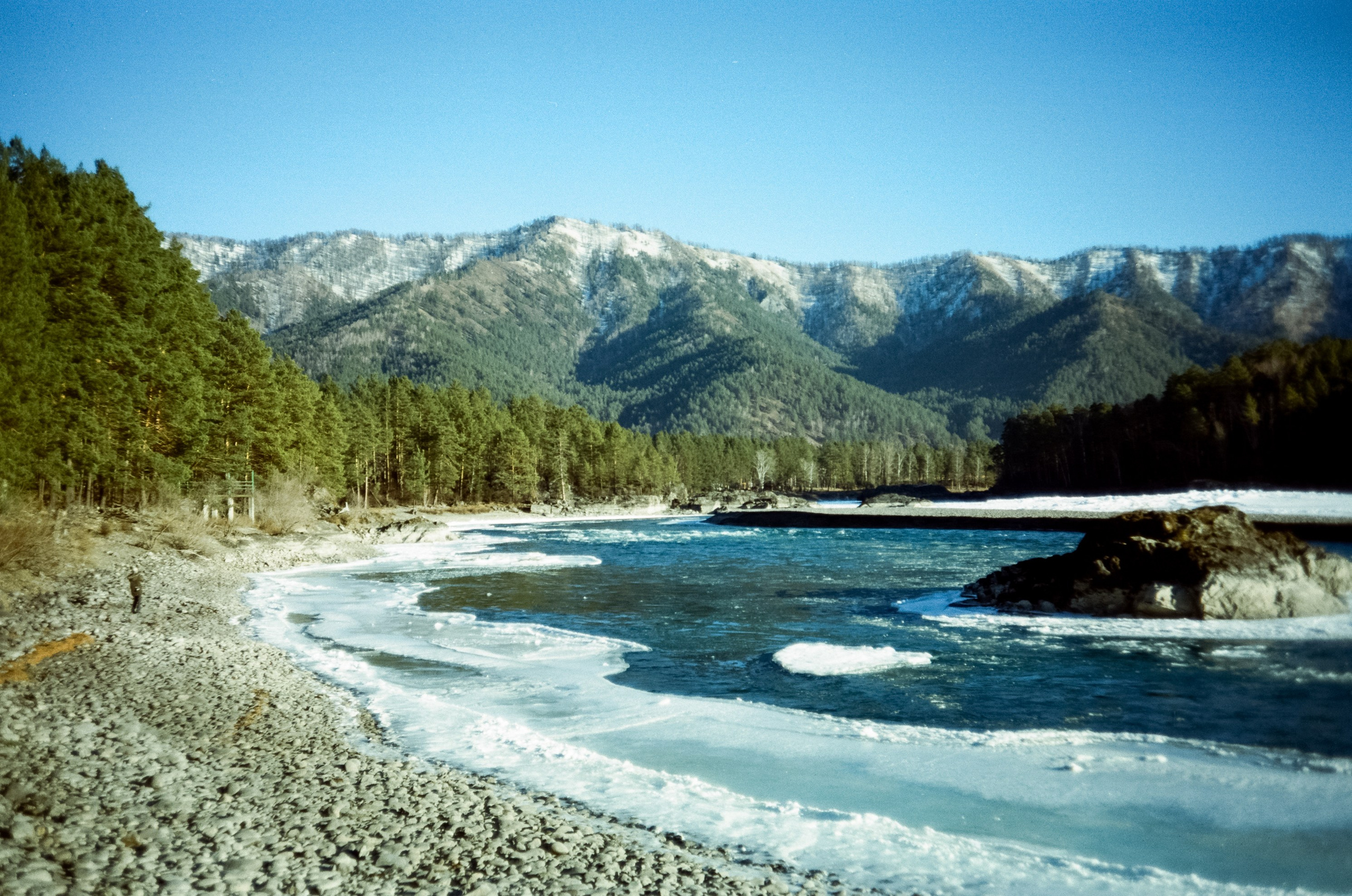 База Берель, база Тихий берег / 23 декабря 2023 года (-10℃)