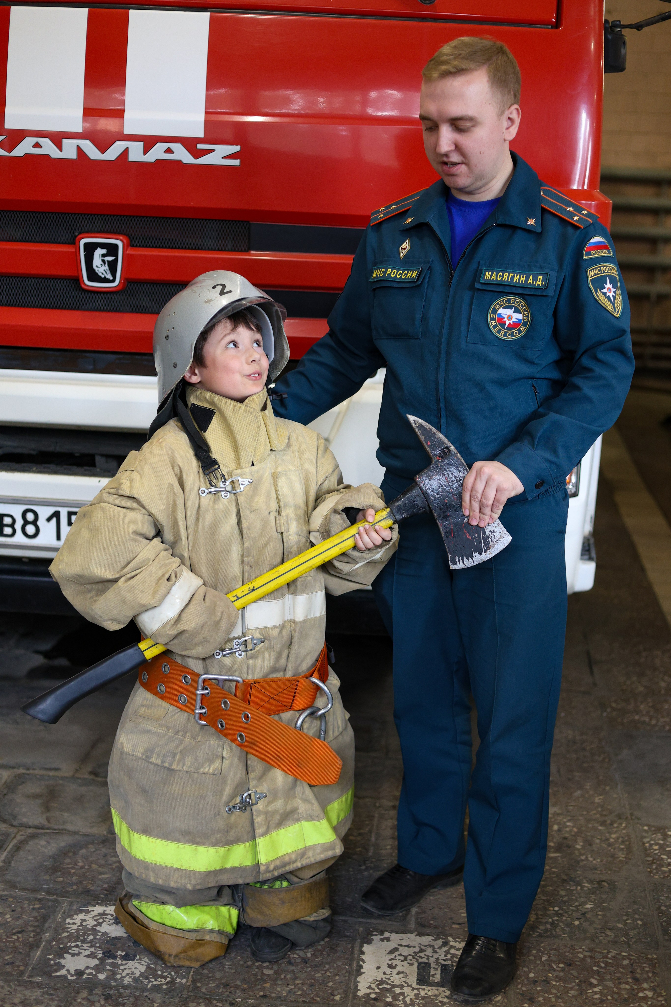 Экскурсия в пожарную часть г. Воскресенск. Вознесенский храм села Барановское